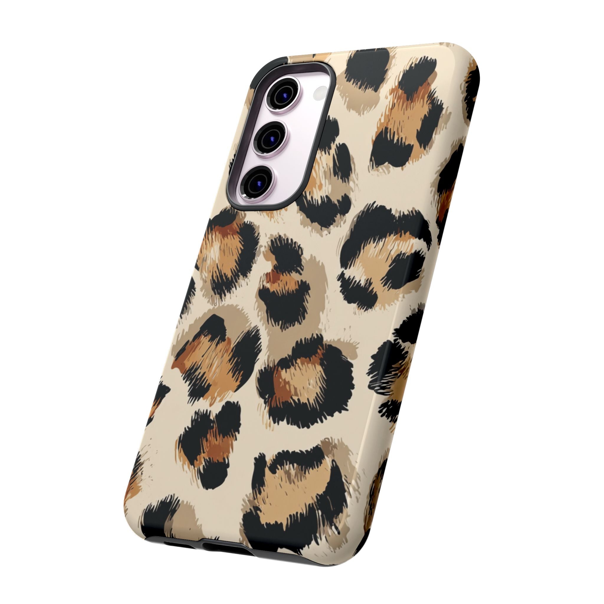 Stylish Leopard Print Phone Case, Animal Print, Tough Case, Gift for Her