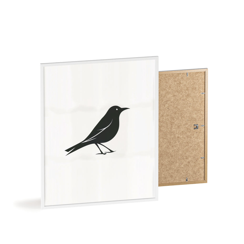 The Oriole Principle: A Study in Minimal Form – Framed Poster
