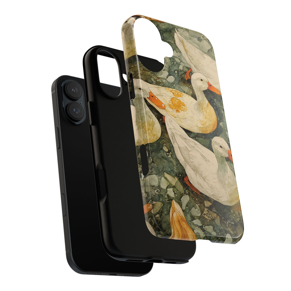 Duck-Themed Phone Case, Quirky Phone Cover, Nature Lover Gift