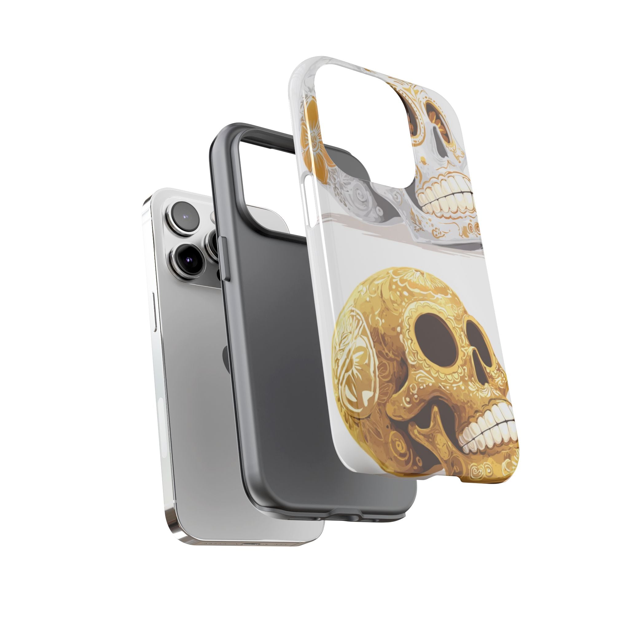 Colorful Skull Candy Phone Case