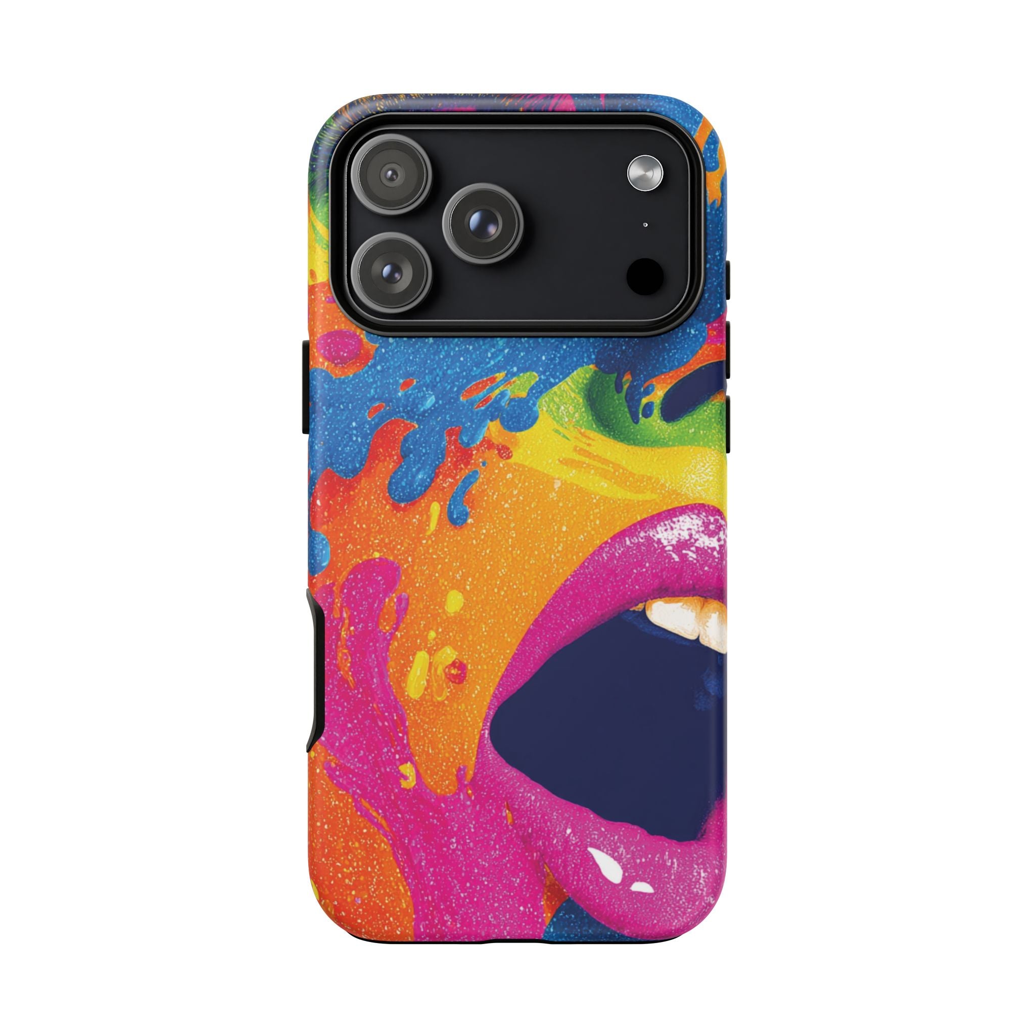 Lover, Colorful Phone Cover, Unique Gift for Artists, Fun Tech Accessory
