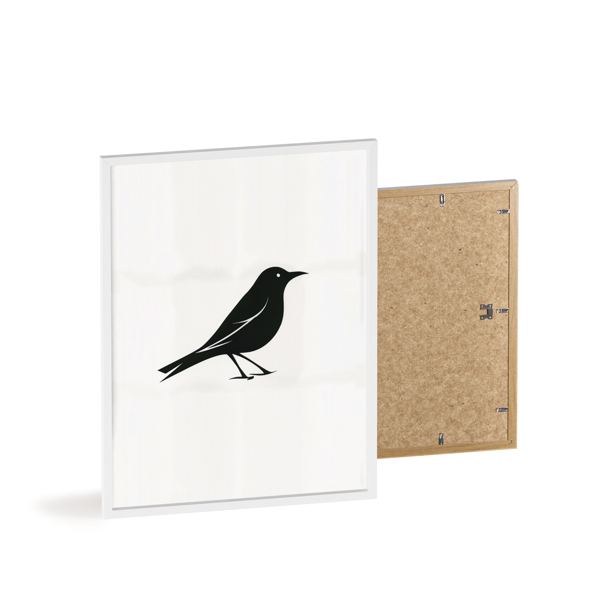 The Oriole Principle: A Study in Minimal Form – Framed Poster