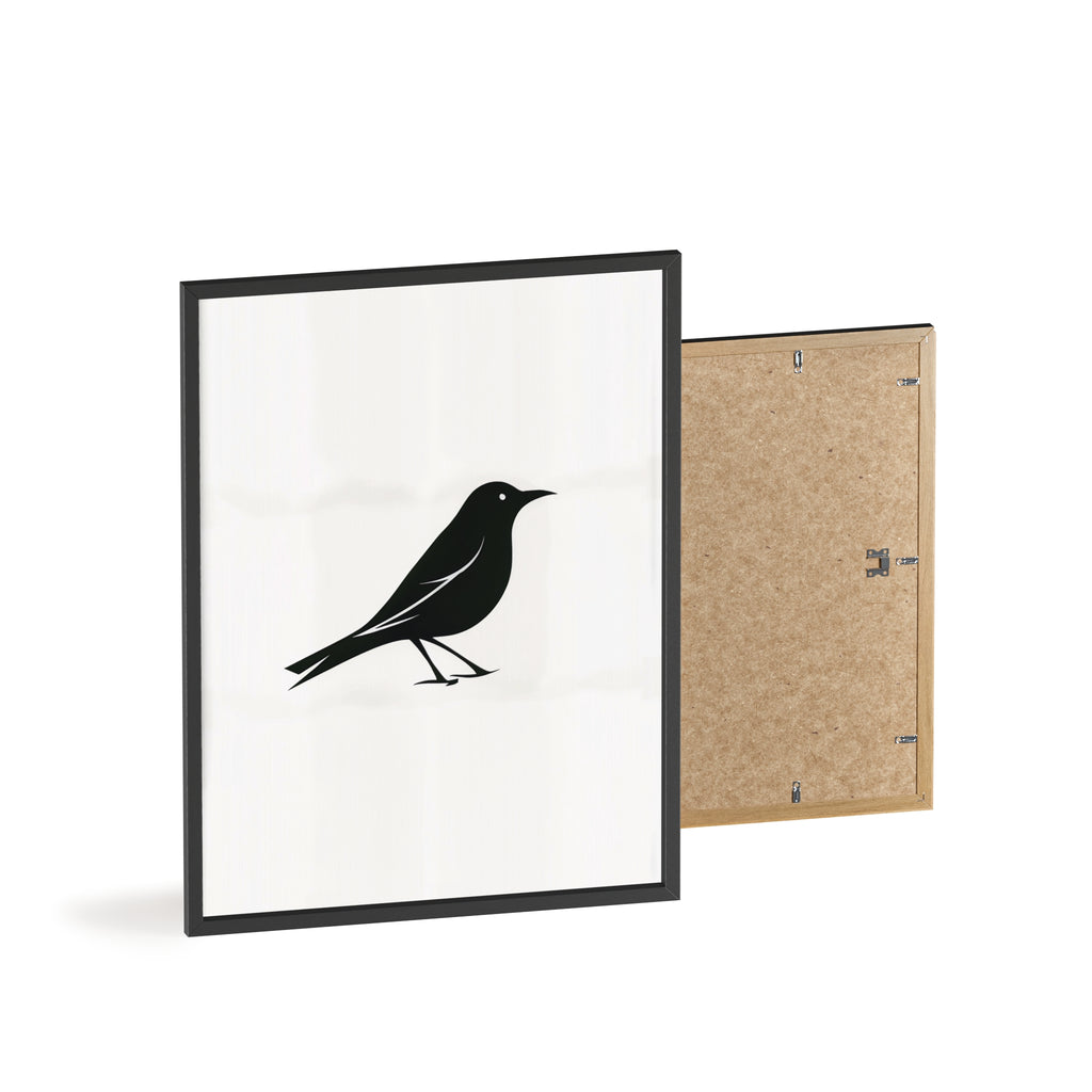 The Oriole Principle: A Study in Minimal Form – Framed Poster
