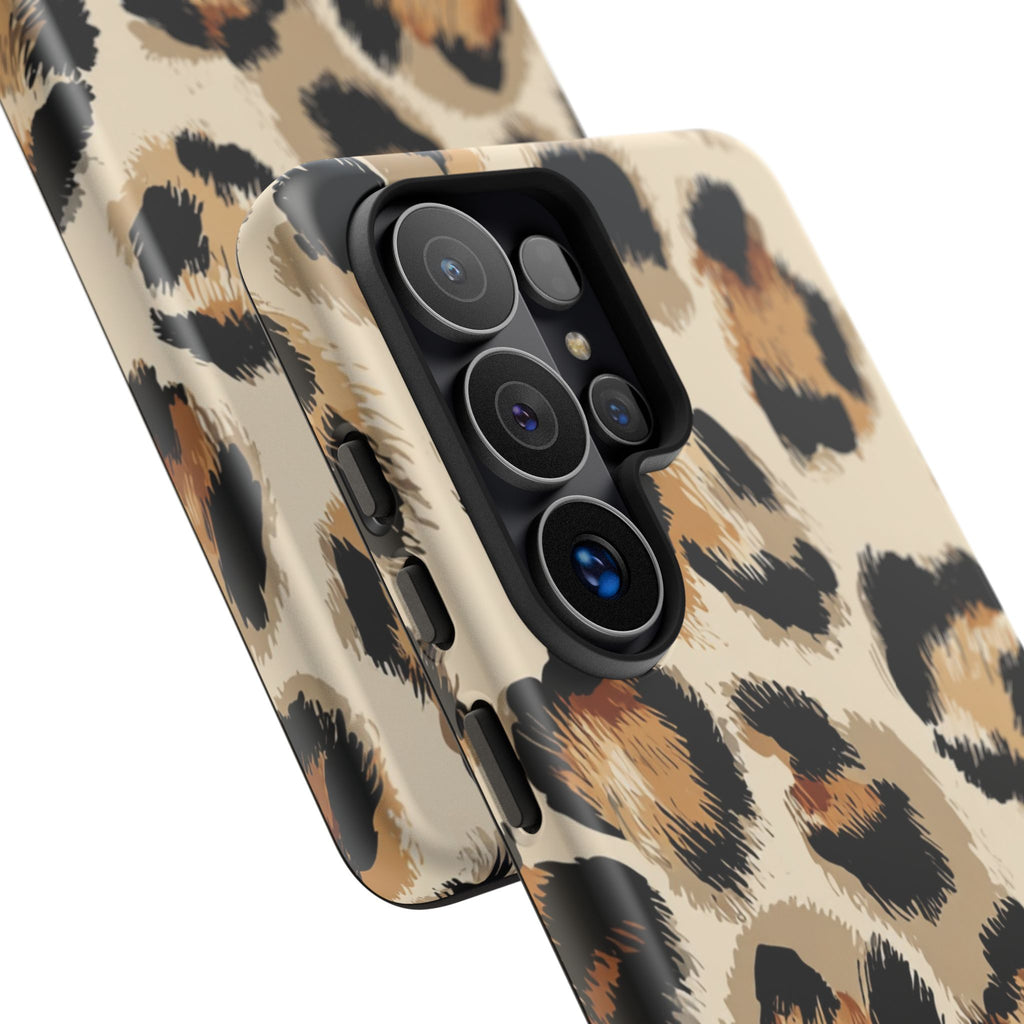 Stylish Leopard Print Phone Case, Animal Print, Tough Case, Gift for Her