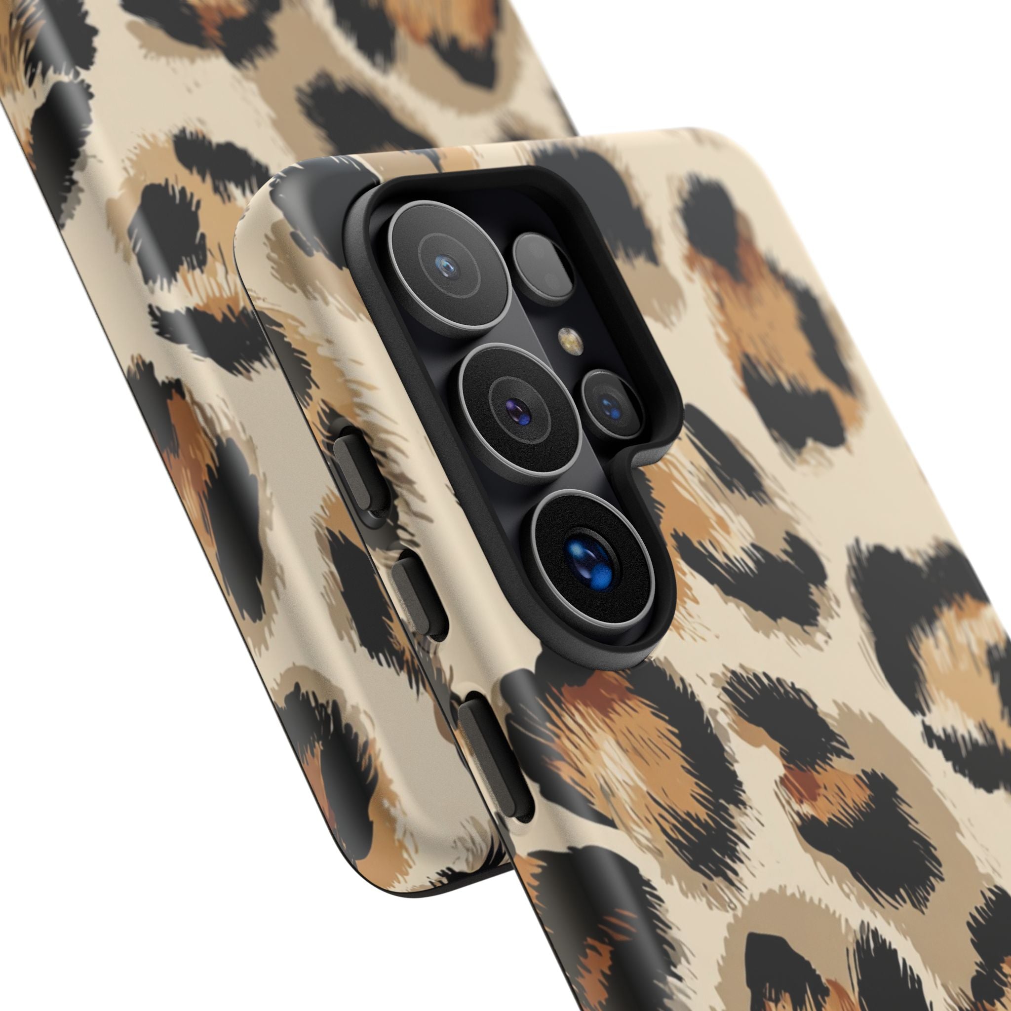 Stylish Leopard Print Phone Case, Animal Print, Tough Case, Gift for Her