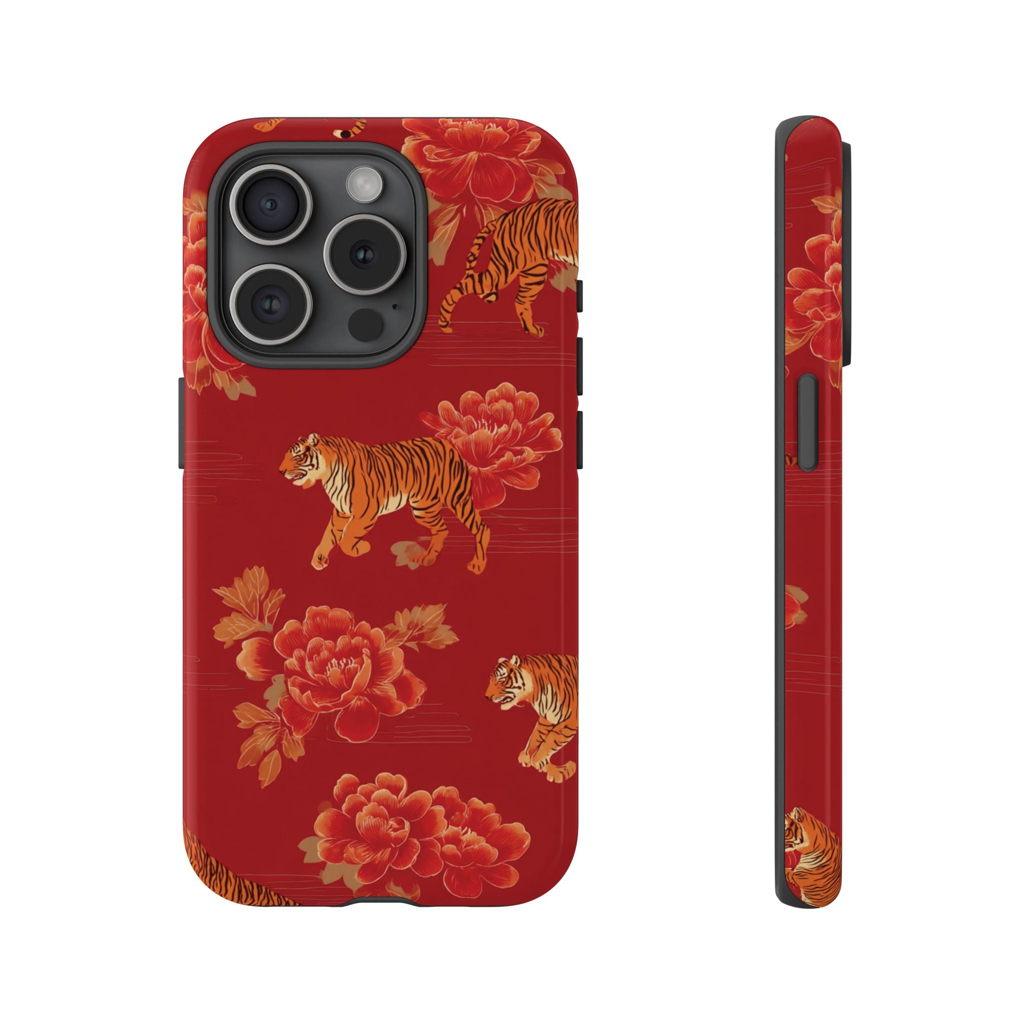 Bold Tiger Phone Case, Wild Animal Lover Gift, Stylish Phone Cover