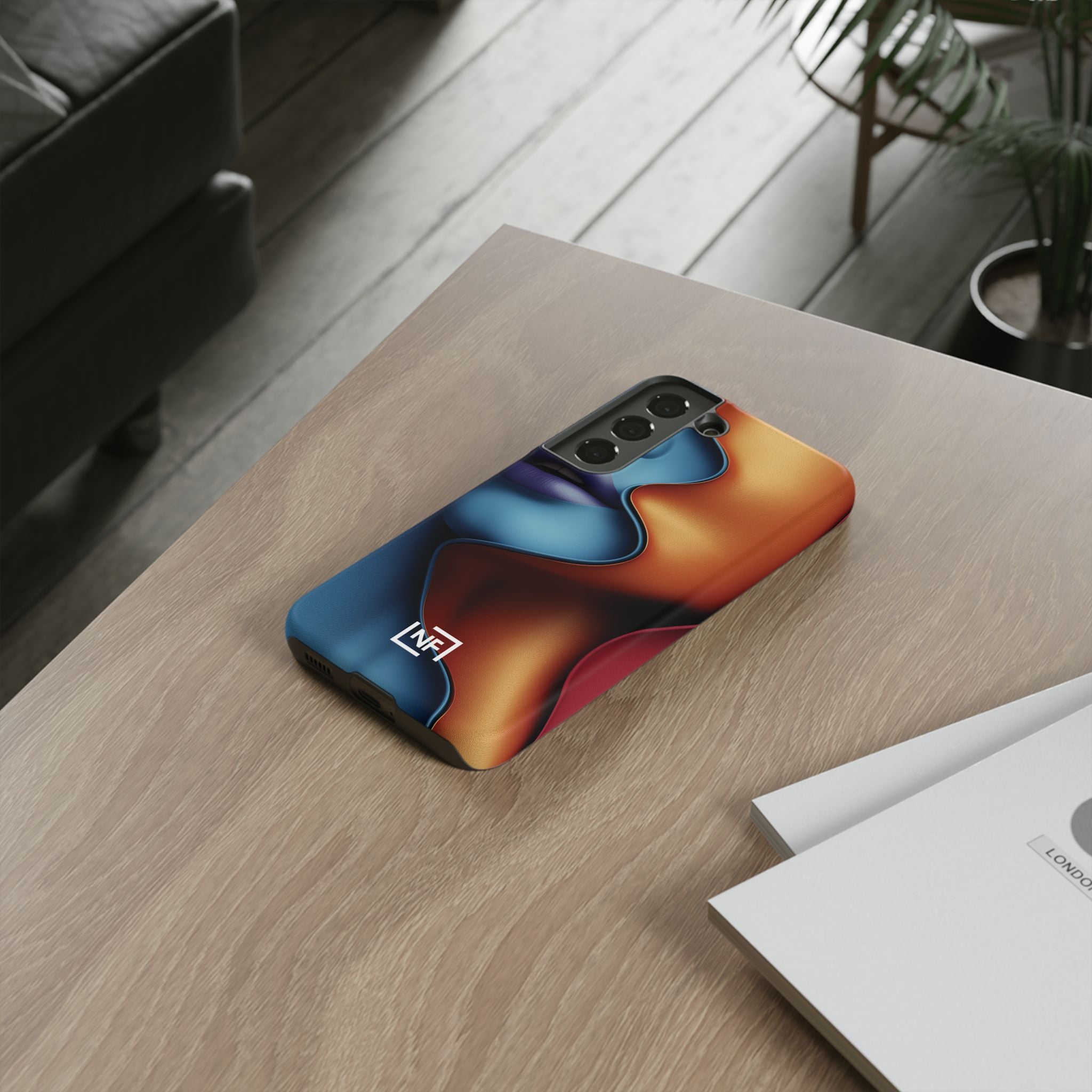 Duality in Motion — Tough Phone Case