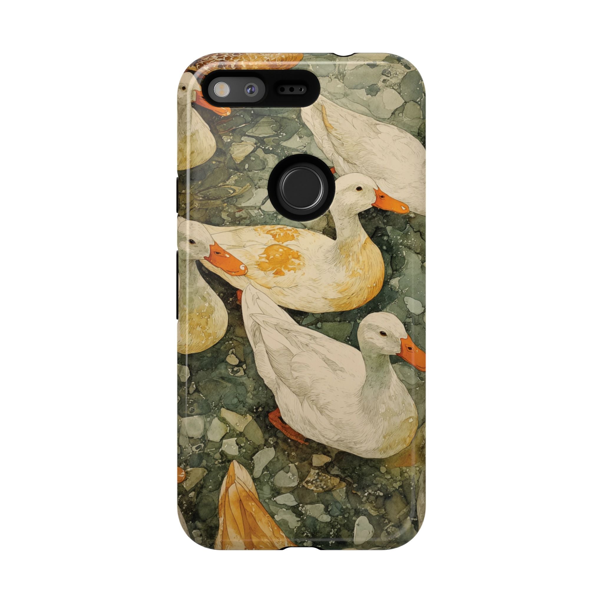 Duck-Themed Phone Case, Quirky Phone Cover, Nature Lover Gift