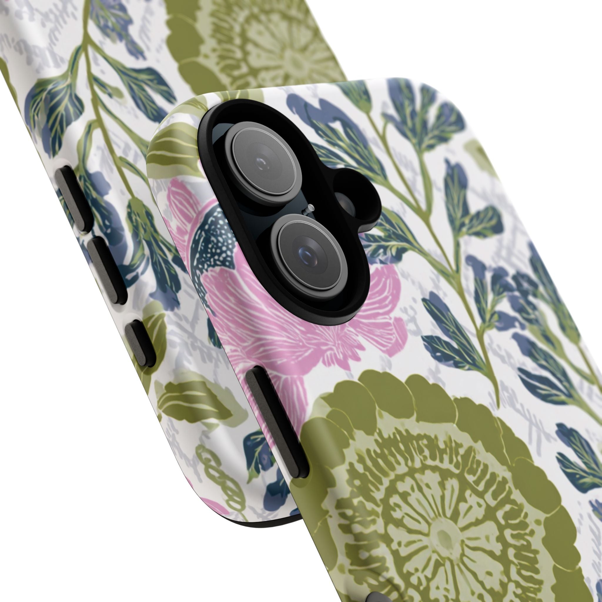 Floral Phone Case, Tough Cases with Elegant Design, Stylish Phone Accessories