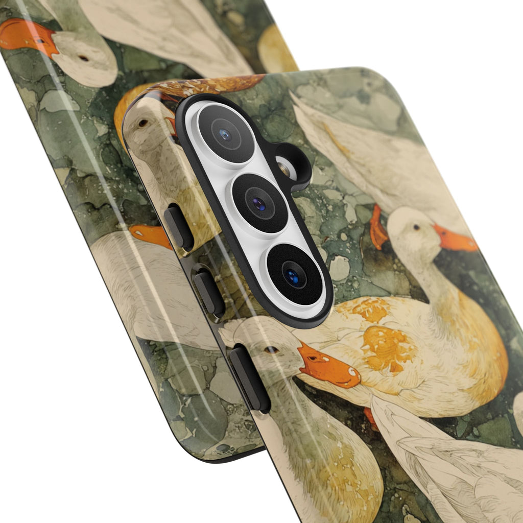 Duck-Themed Phone Case, Quirky Phone Cover, Nature Lover Gift