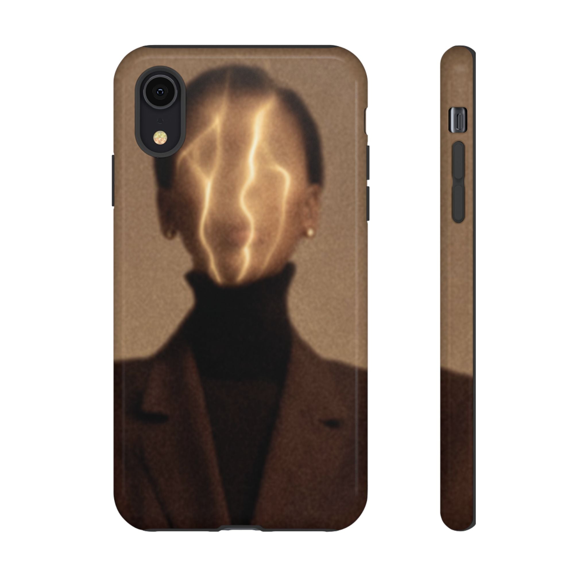 Stylish Phone Case with Artistic Design, Fashion Tech Accessory, Tough Cases
