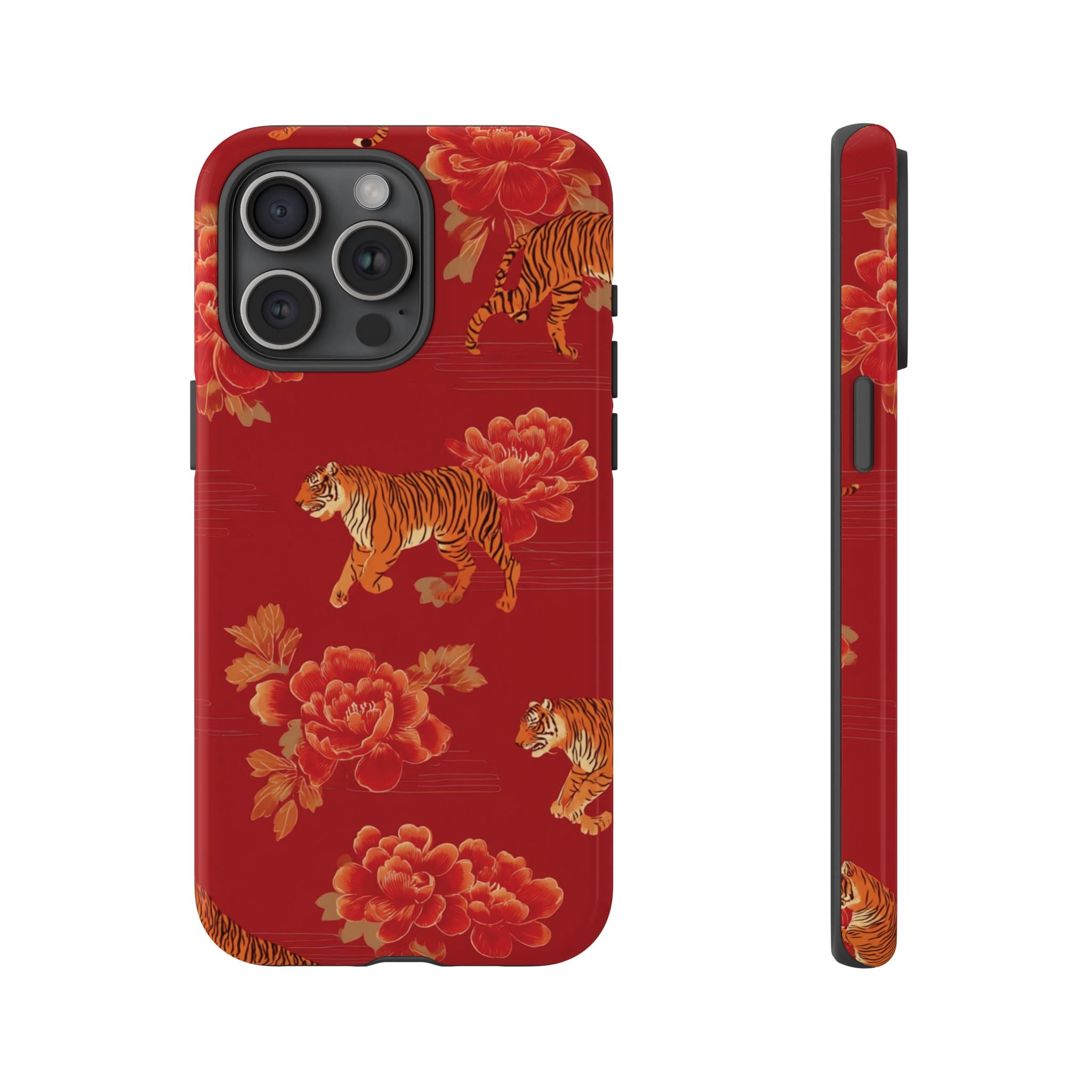 Bold Tiger Phone Case, Wild Animal Lover Gift, Stylish Phone Cover