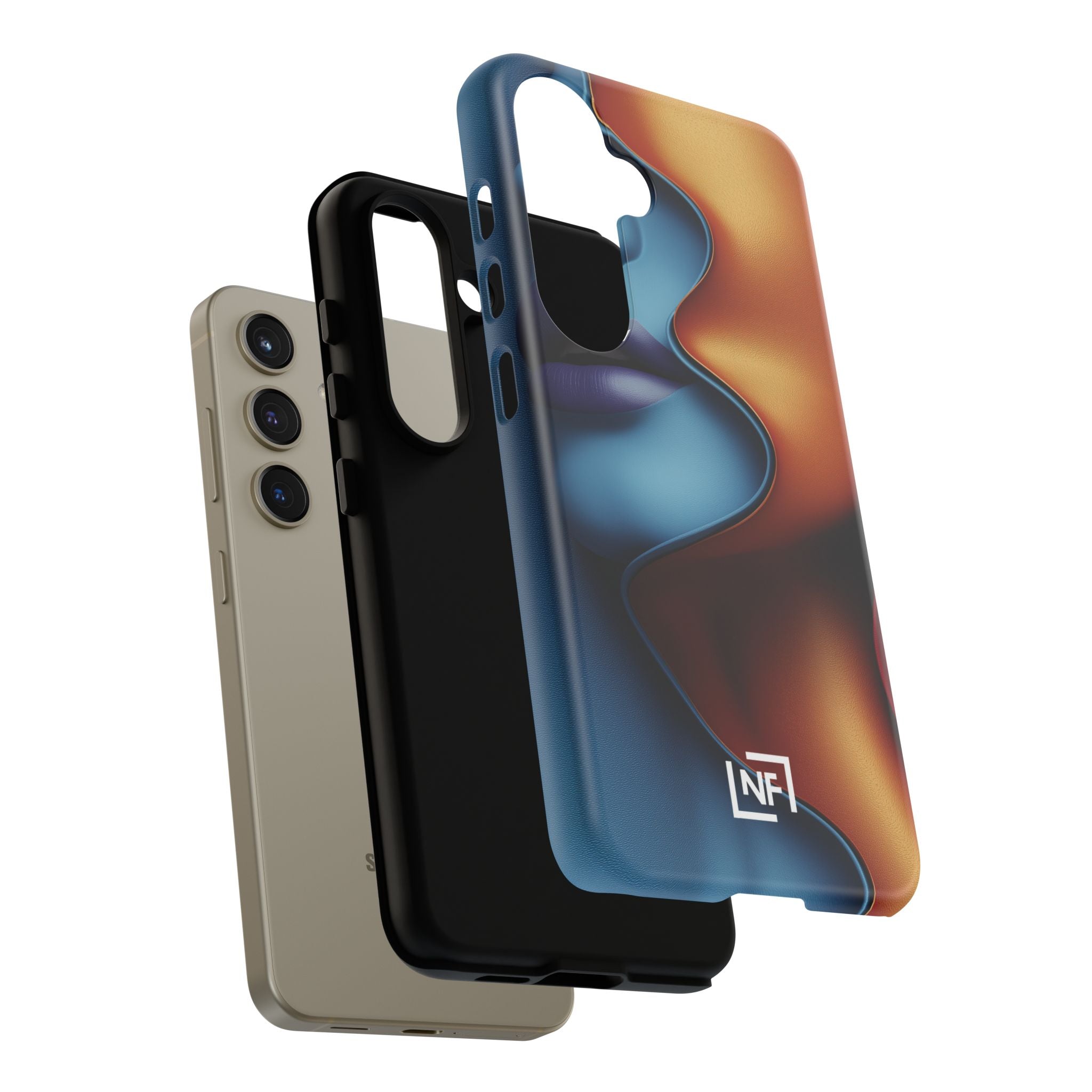 Duality in Motion — Tough Phone Case