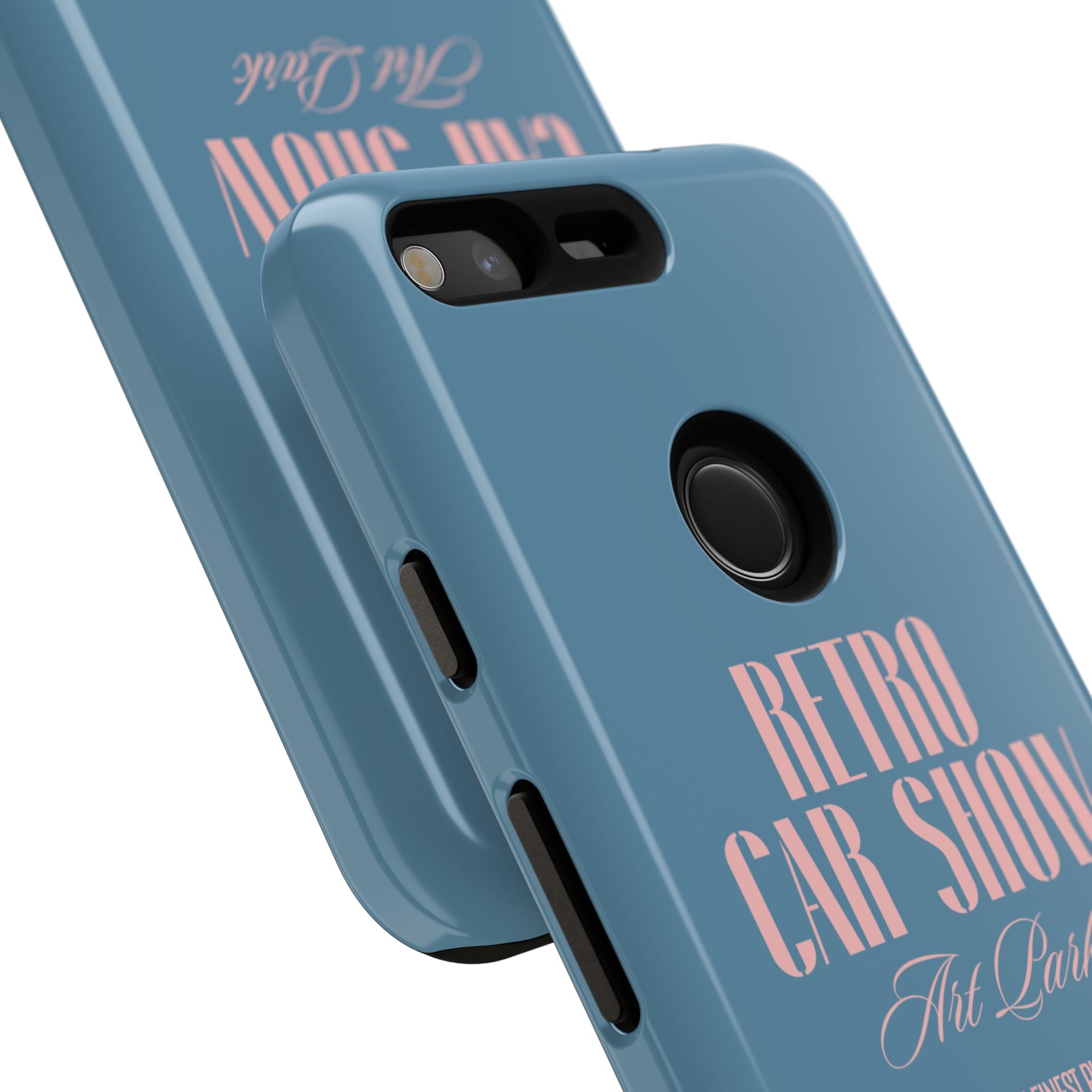 Retro Car Show Phone Case — Vintage Classic Auto Design
