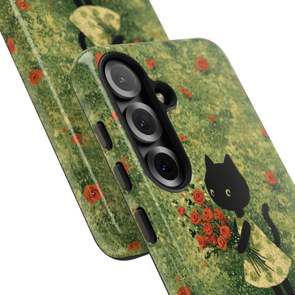 Cute Cat Tough Cases for Cat Lovers, Gifts for Her, Pet Owner Accessories