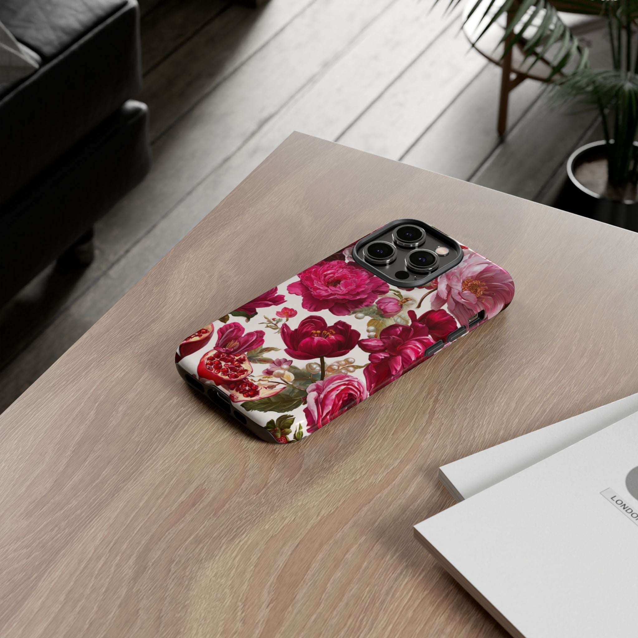 Floral Phone Case, Tough Floral Case, Flower Design