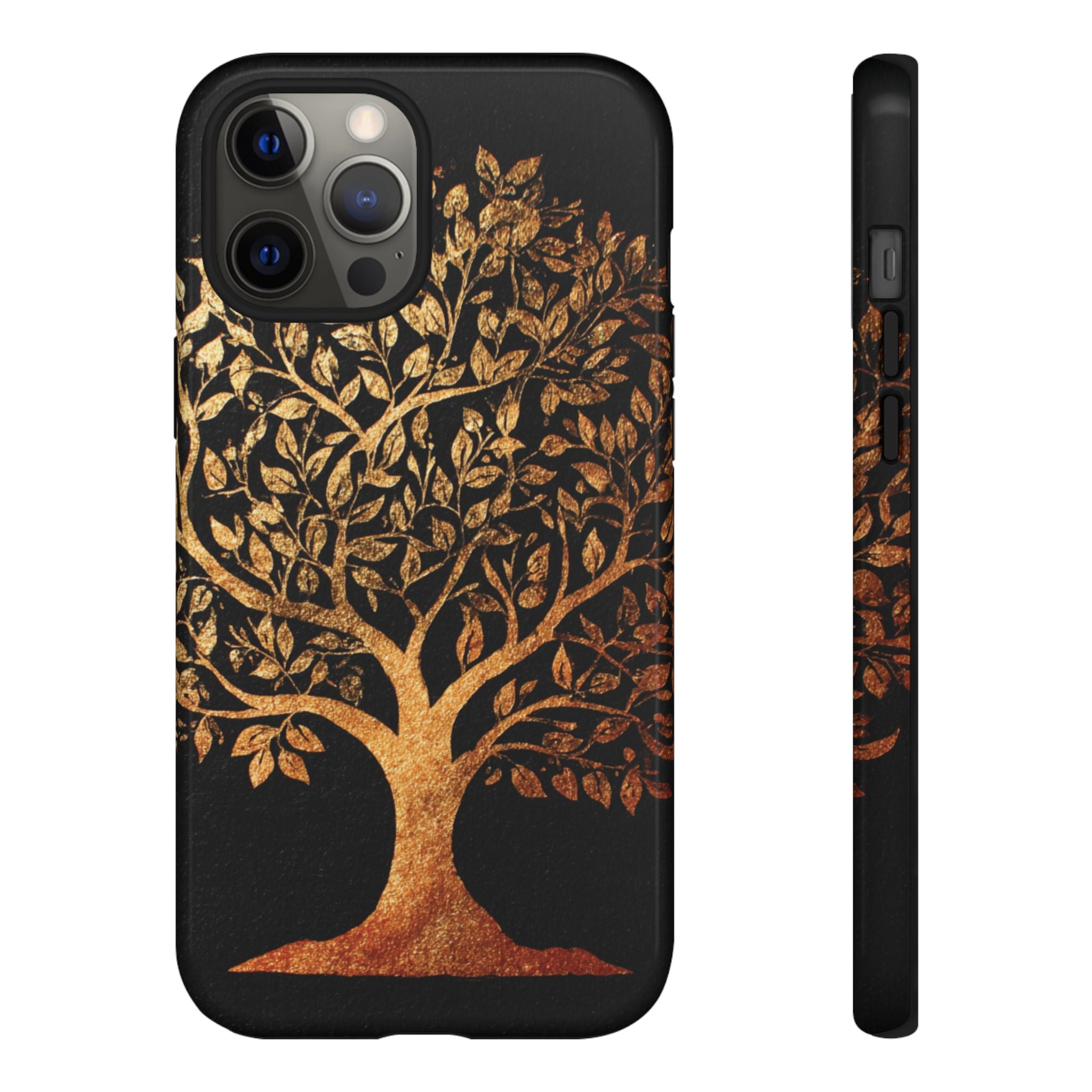 Golden Tree Phone Case, Tough Cases, Nature Lover Gift