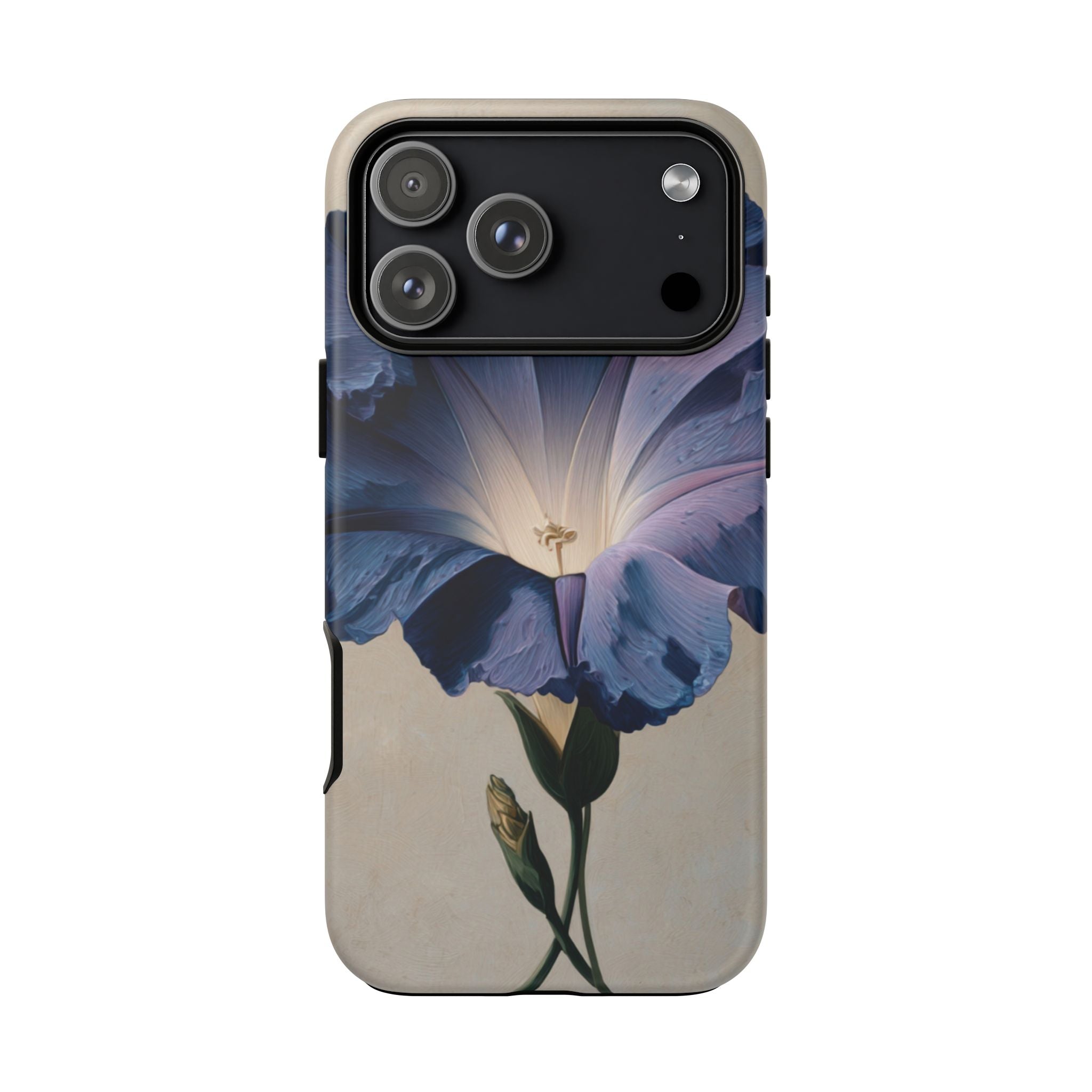 Floral Phone Case, Tough Cases with Purple Flower Design, Phone Accessories