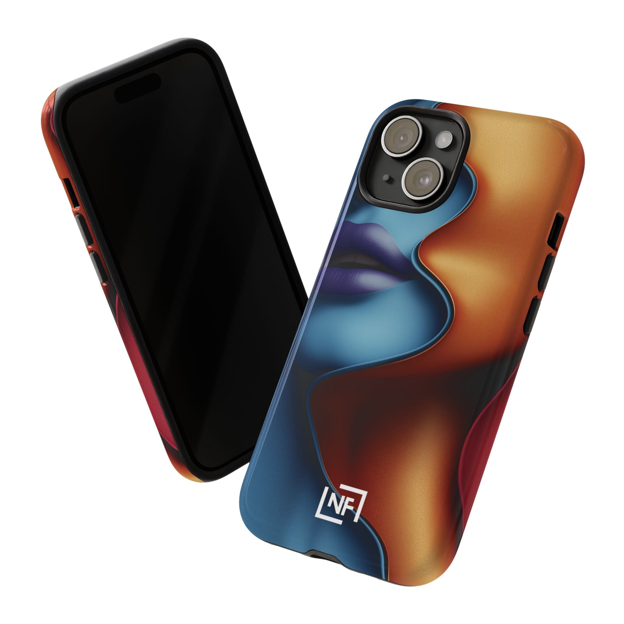 Duality in Motion — Tough Phone Case