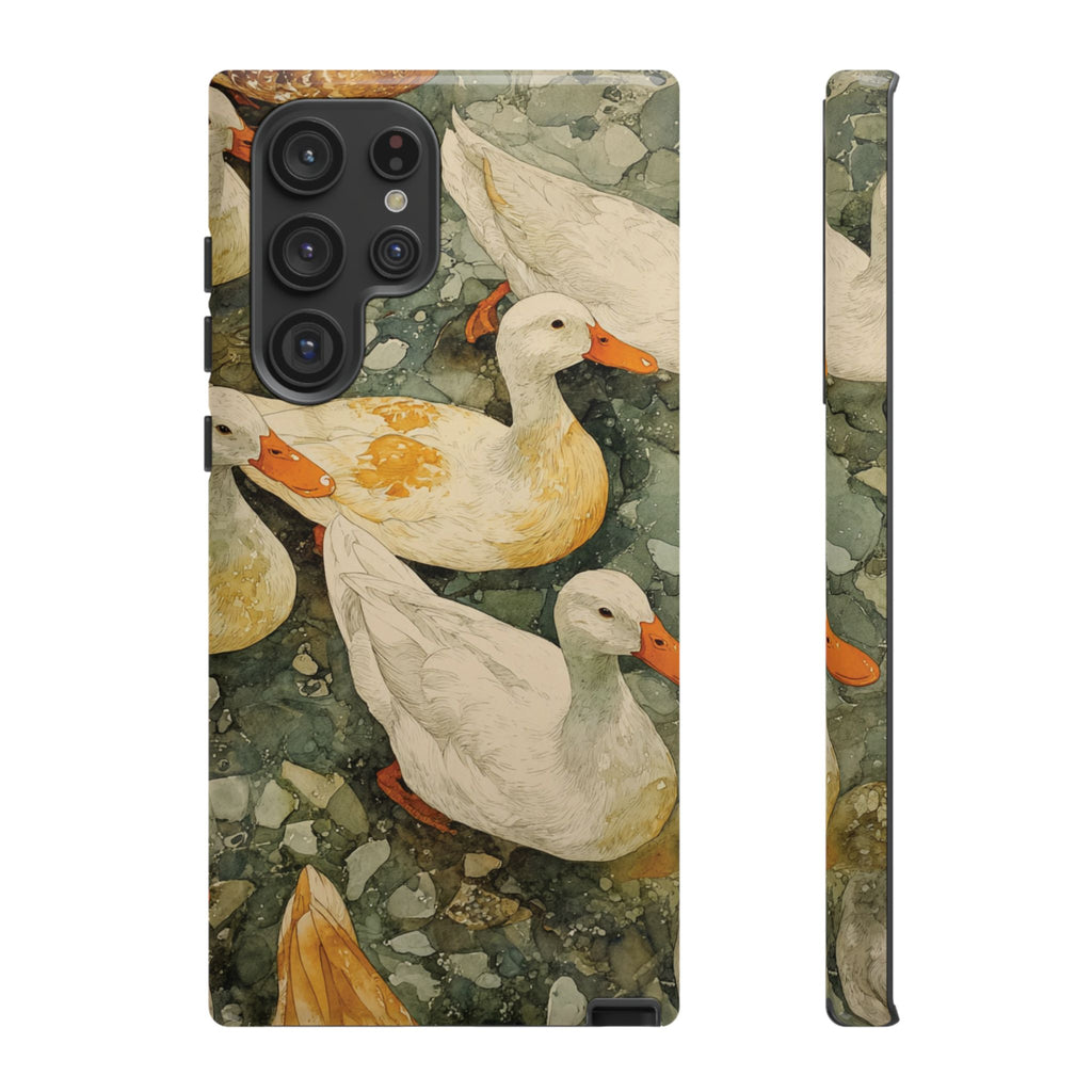 Duck-Themed Phone Case, Quirky Phone Cover, Nature Lover Gift