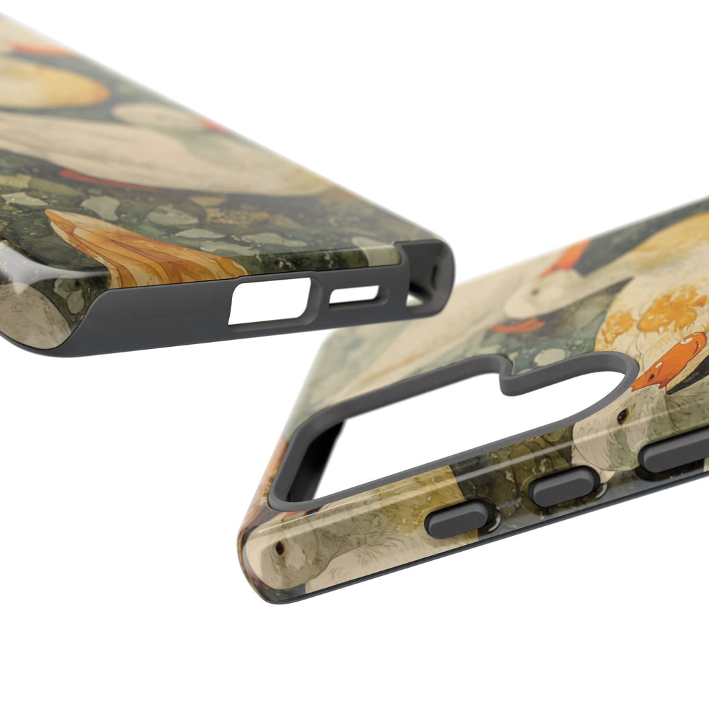 Duck-Themed Phone Case, Quirky Phone Cover, Nature Lover Gift