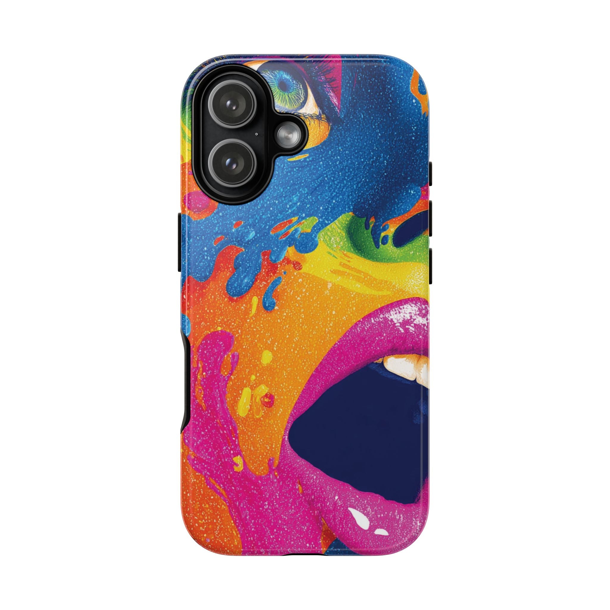 Lover, Colorful Phone Cover, Unique Gift for Artists, Fun Tech Accessory