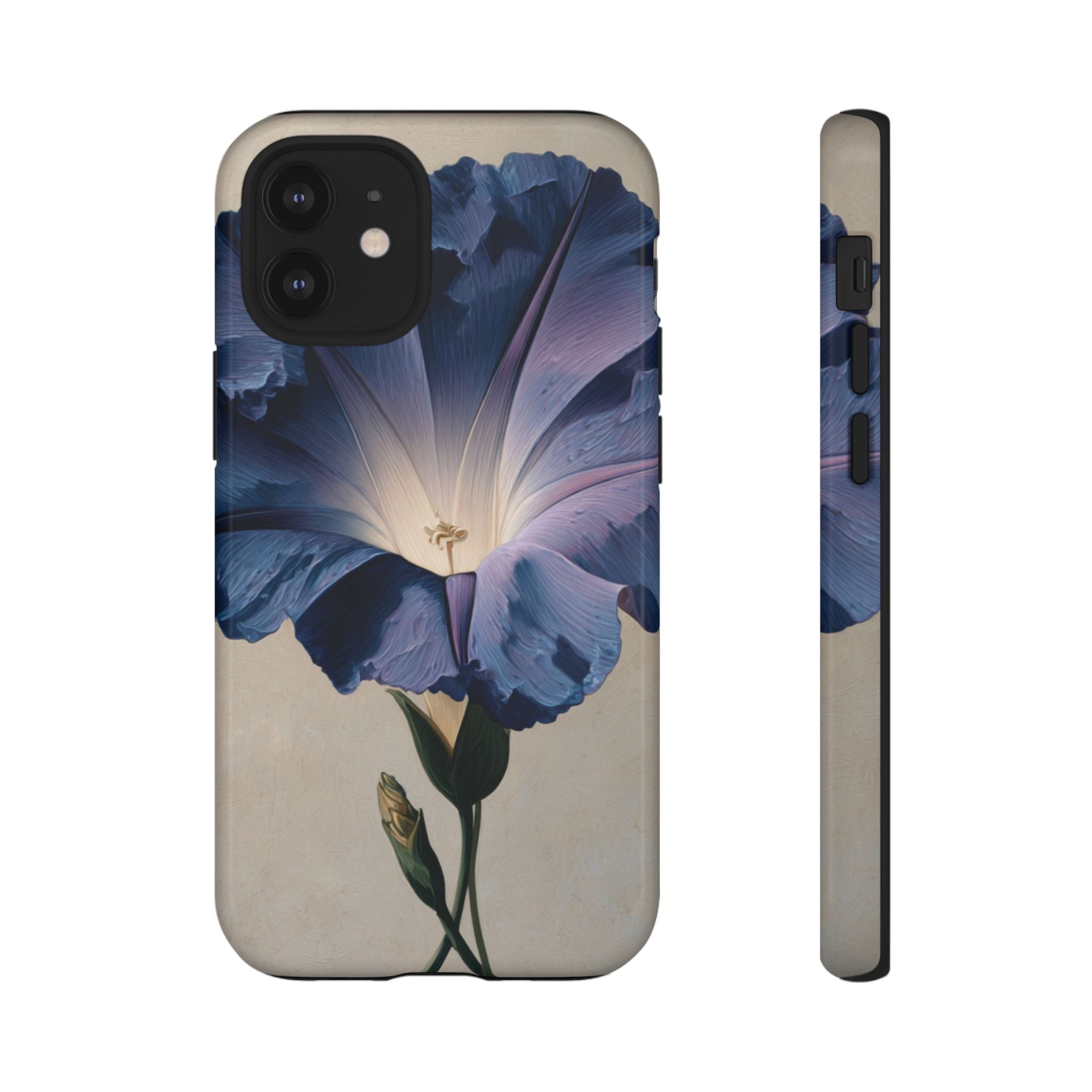 Floral Phone Case, Tough Cases with Purple Flower Design, Phone Accessories