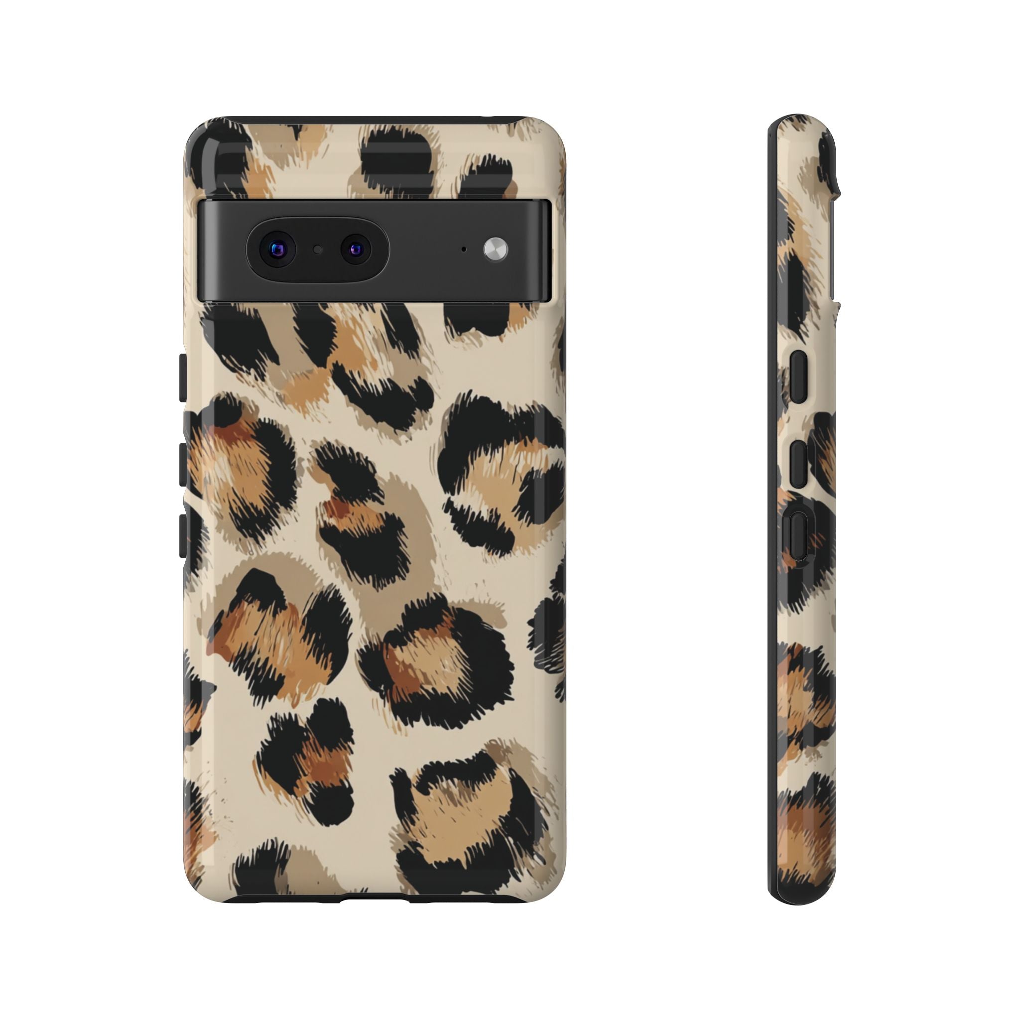 Stylish Leopard Print Phone Case, Animal Print, Tough Case, Gift for Her