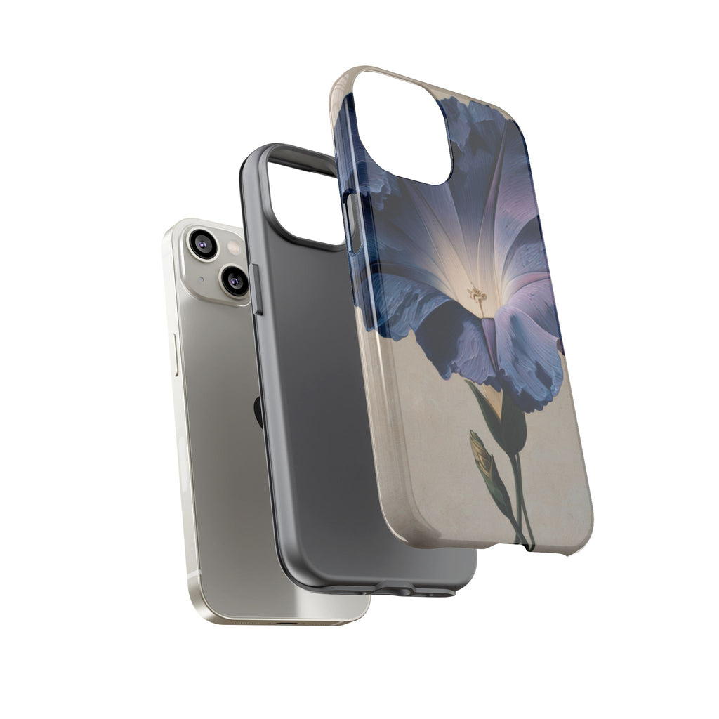 Floral Phone Case, Tough Cases with Purple Flower Design, Phone Accessories