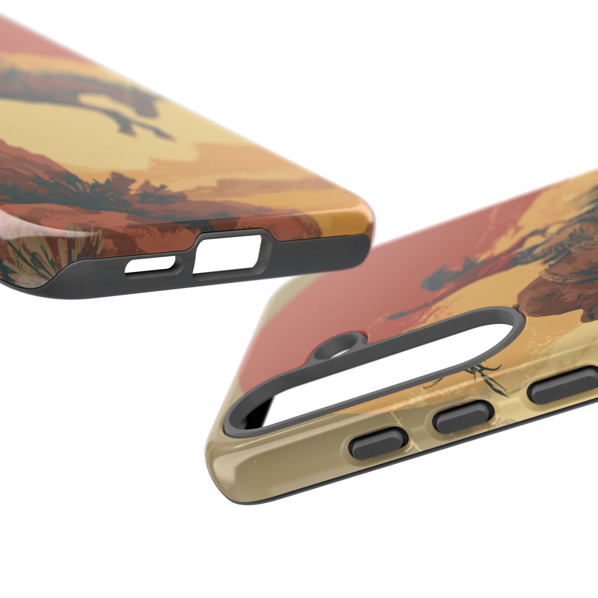 Cowboy Phone Case - Wild West Style, Tough Protection for Outdoor Lovers