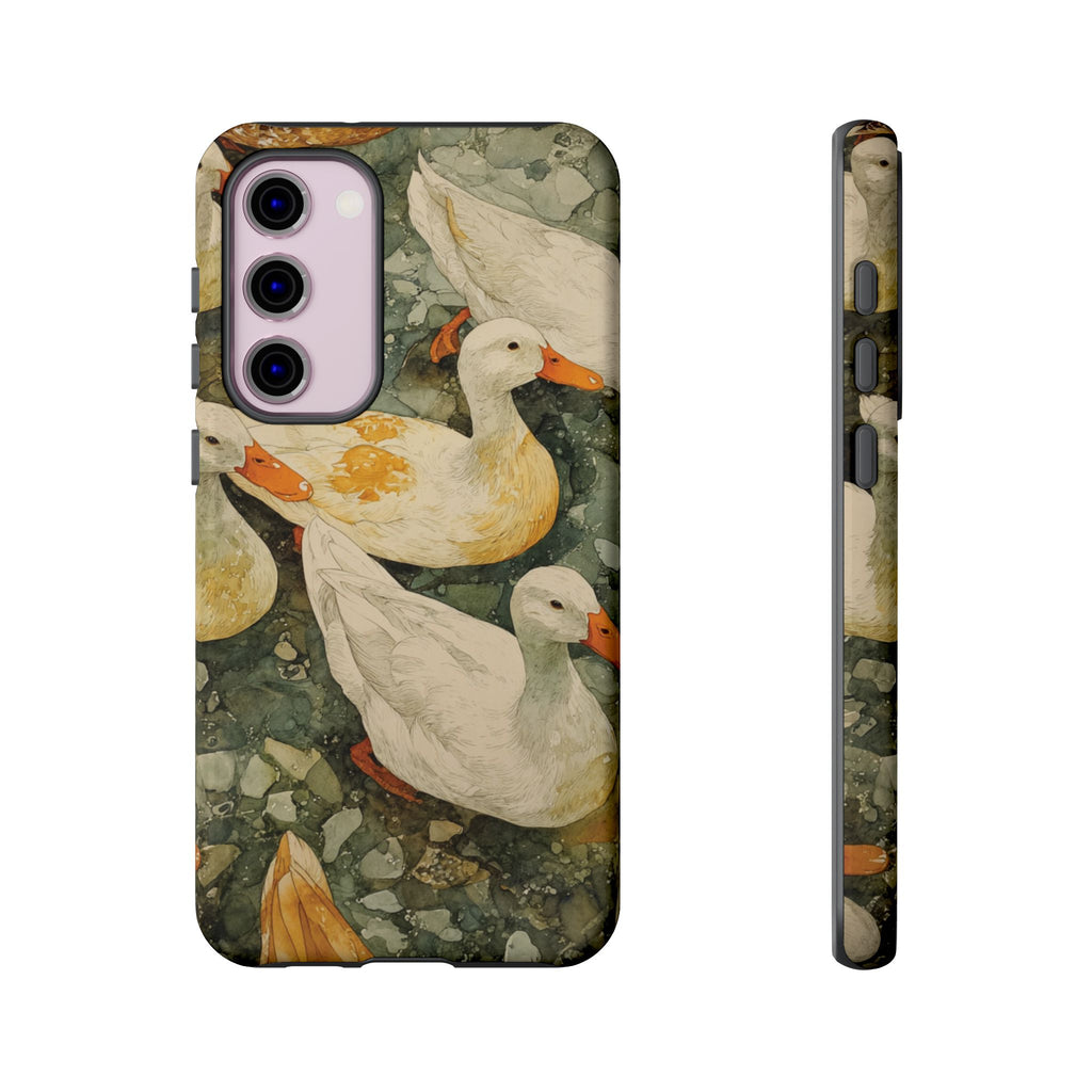 Duck-Themed Phone Case, Quirky Phone Cover, Nature Lover Gift
