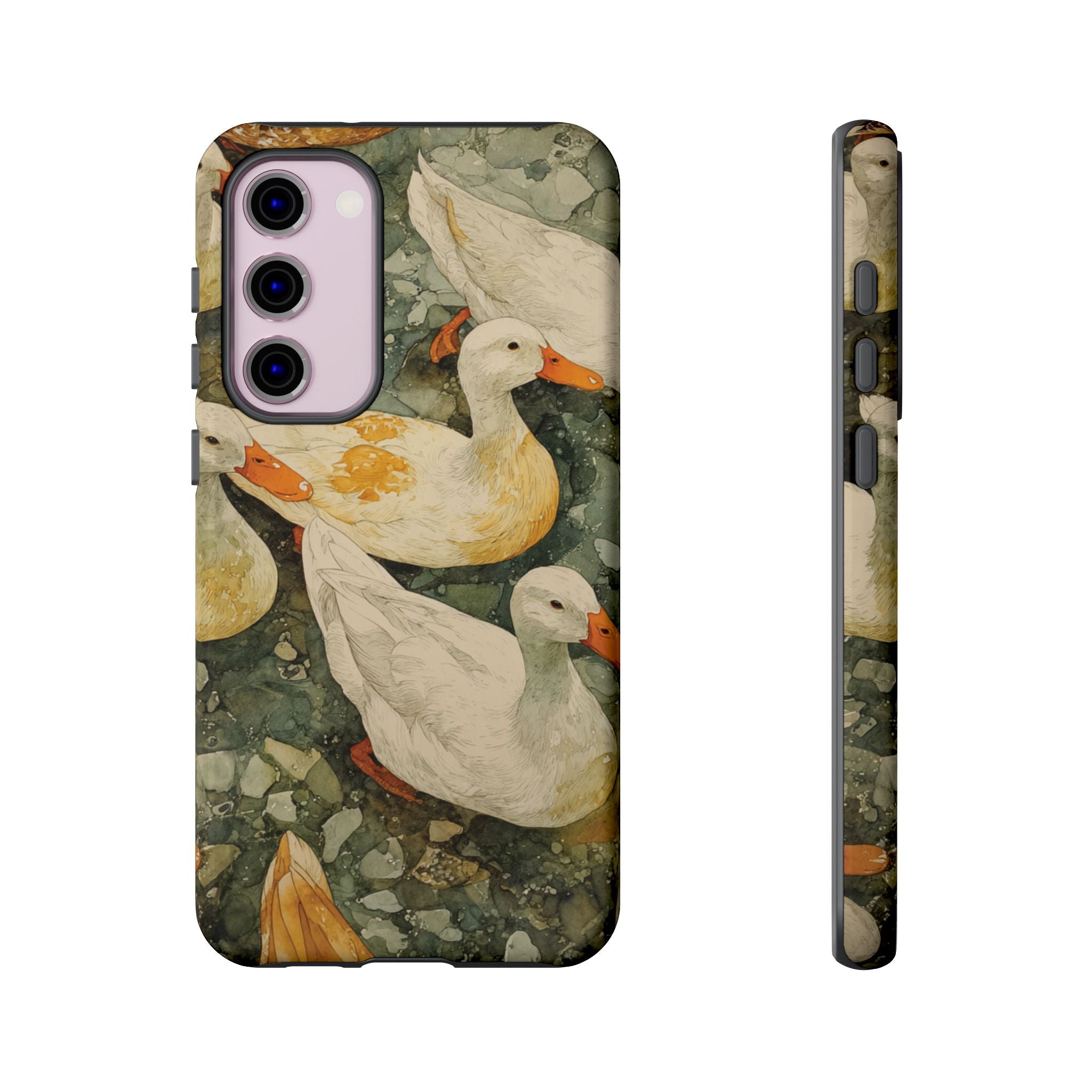 Duck-Themed Phone Case, Quirky Phone Cover, Nature Lover Gift