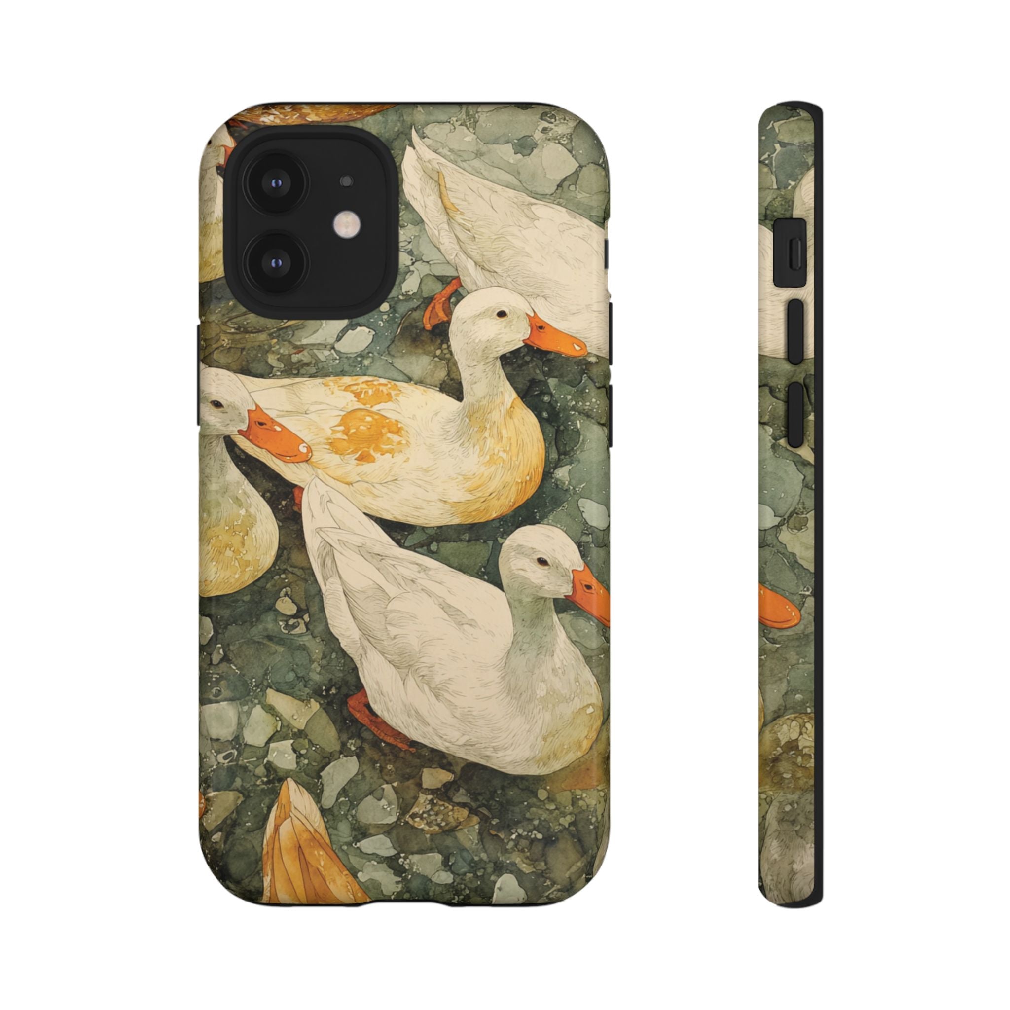 Duck-Themed Phone Case, Quirky Phone Cover, Nature Lover Gift