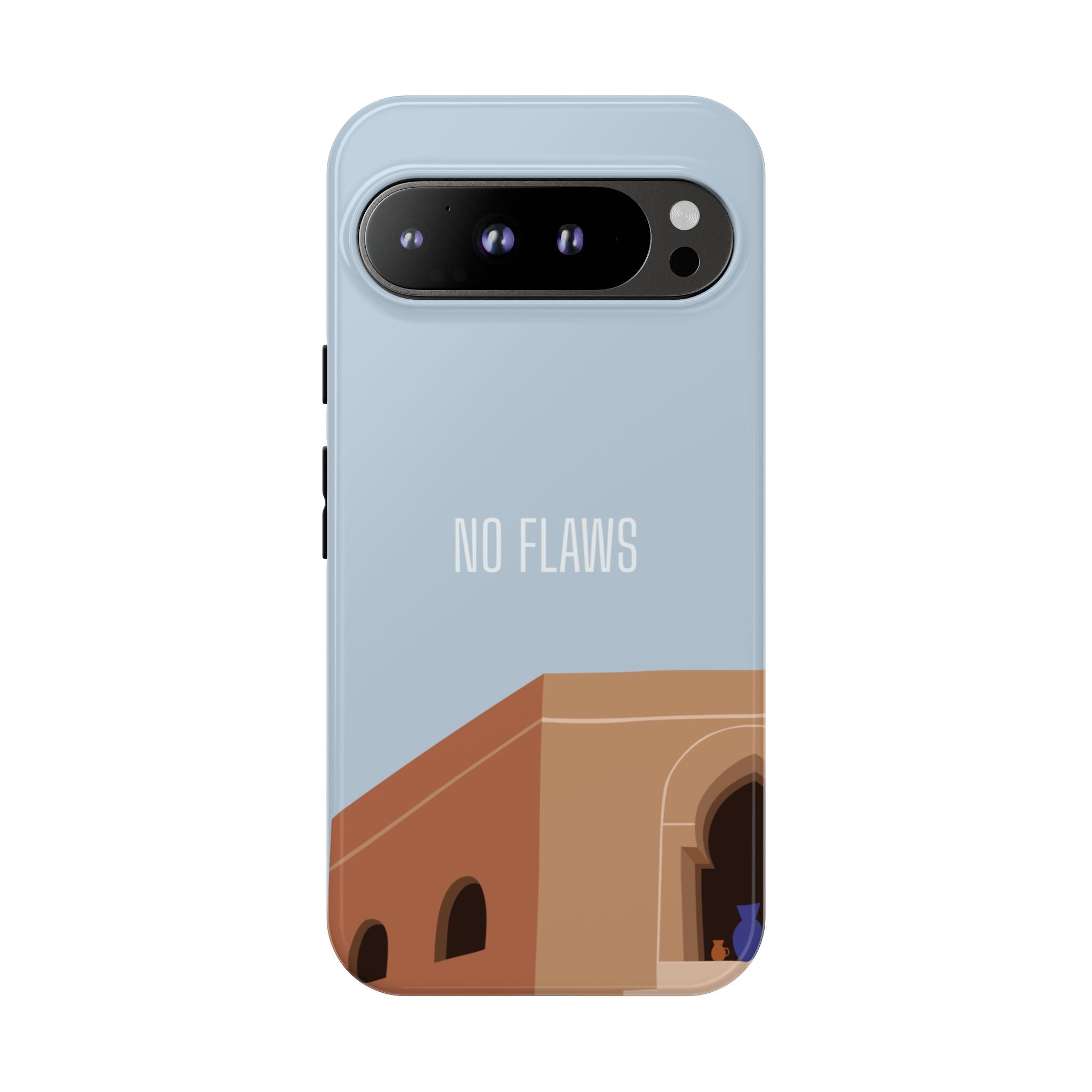 Minimal Desert Illustration “No Flaws” Protective Tough Case
