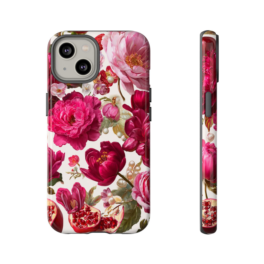 Floral Phone Case, Tough Floral Case, Flower Design