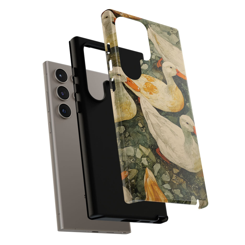Duck-Themed Phone Case, Quirky Phone Cover, Nature Lover Gift
