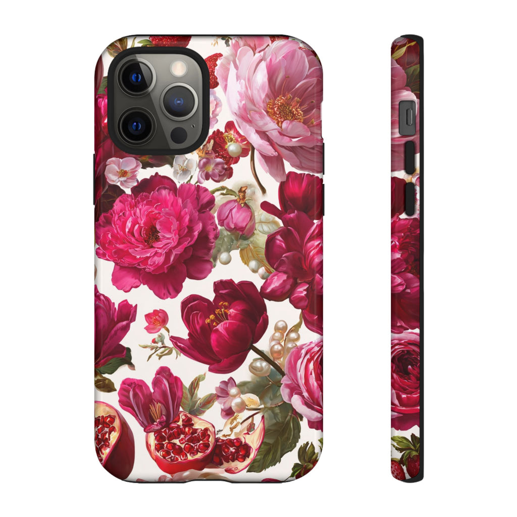 Floral Phone Case, Tough Floral Case, Flower Design