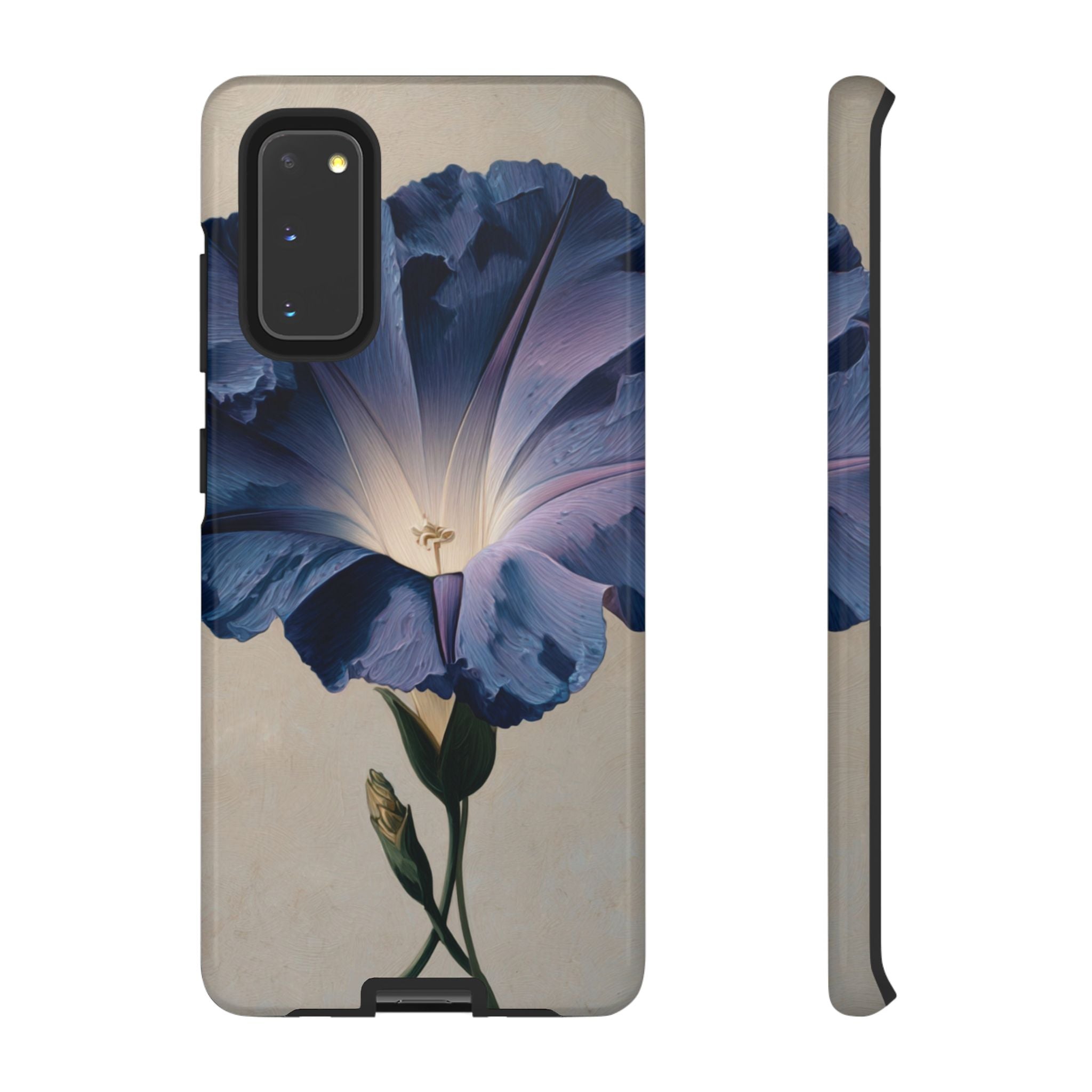 Floral Phone Case, Tough Cases with Purple Flower Design, Phone Accessories