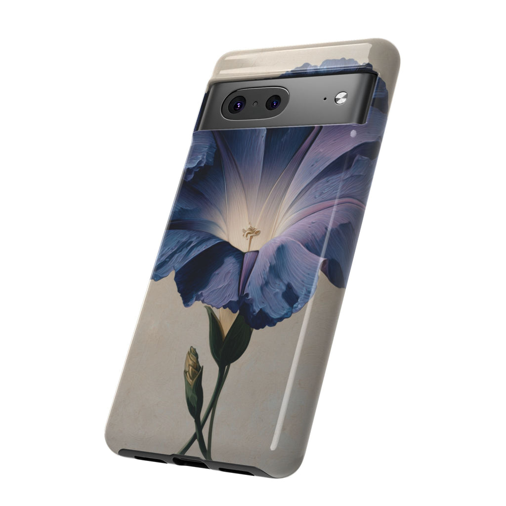 Floral Phone Case, Tough Cases with Purple Flower Design, Phone Accessories