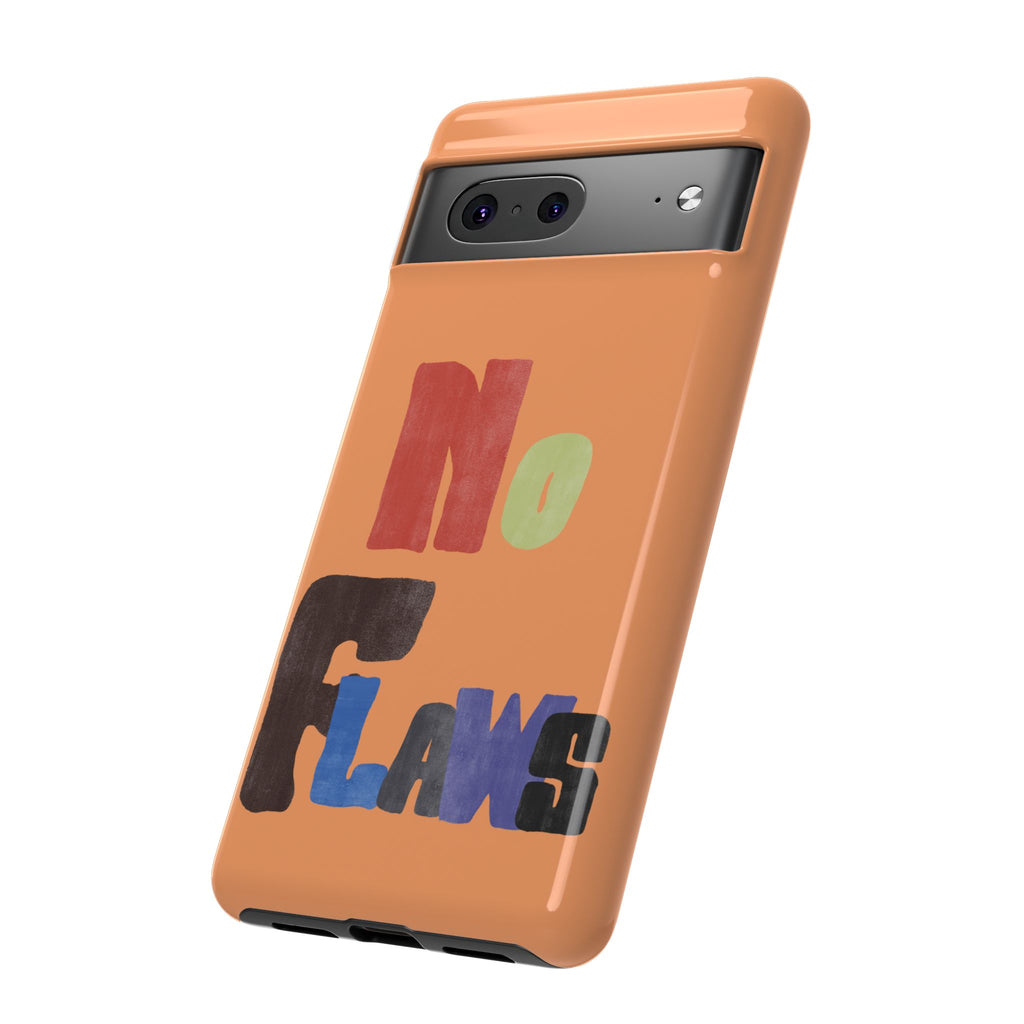 "No Flaws" Retro Hand-Lettered Protective Cover