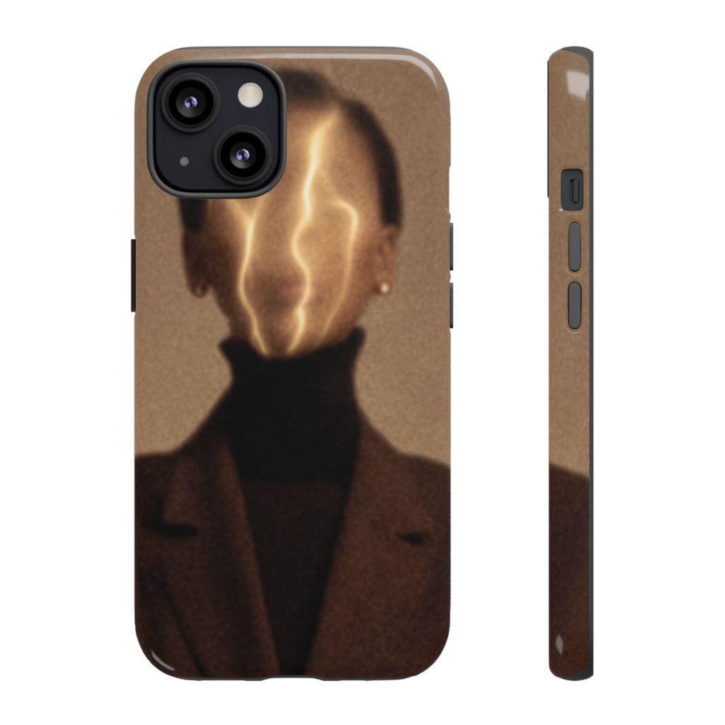 Stylish Phone Case with Artistic Design, Fashion Tech Accessory, Tough Cases