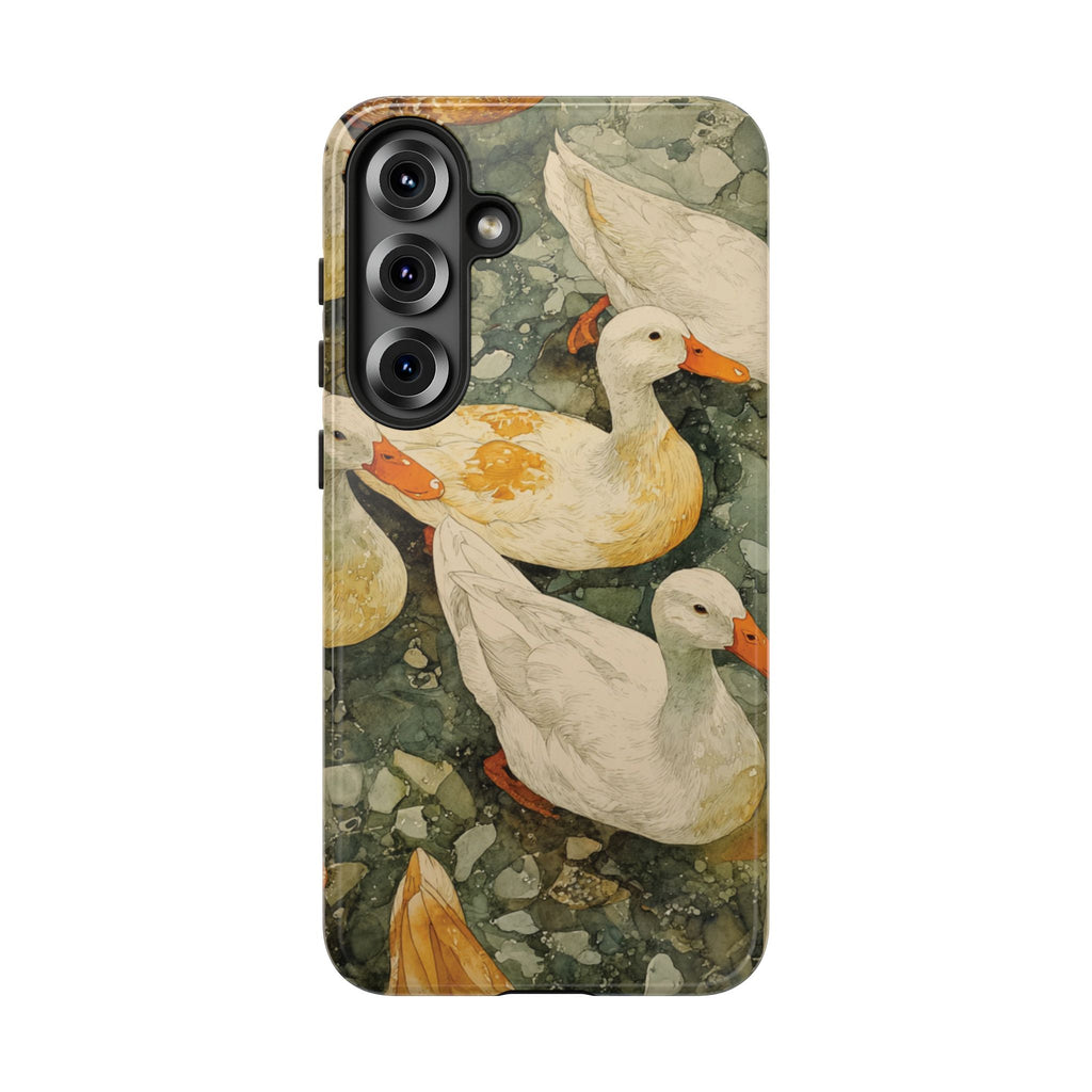 Duck-Themed Phone Case, Quirky Phone Cover, Nature Lover Gift