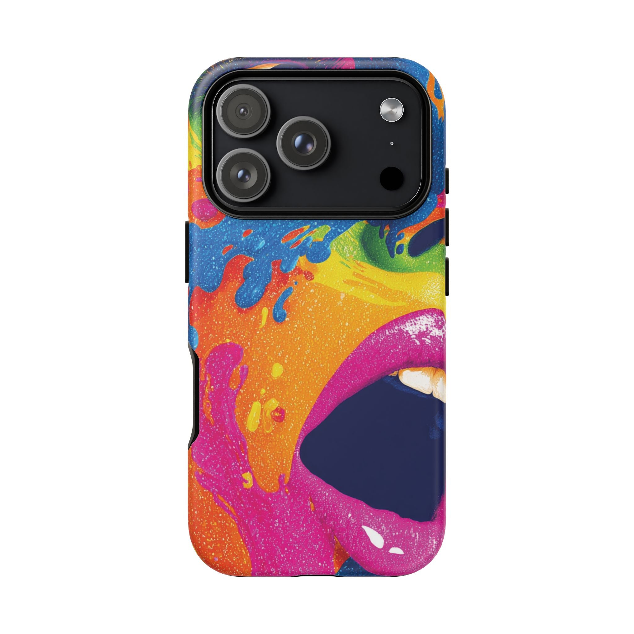 Lover, Colorful Phone Cover, Unique Gift for Artists, Fun Tech Accessory