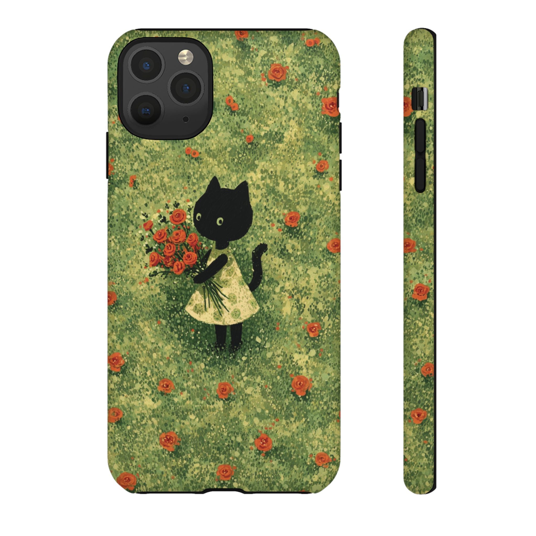 Cute Cat Tough Cases for Cat Lovers, Gifts for Her, Pet Owner Accessories