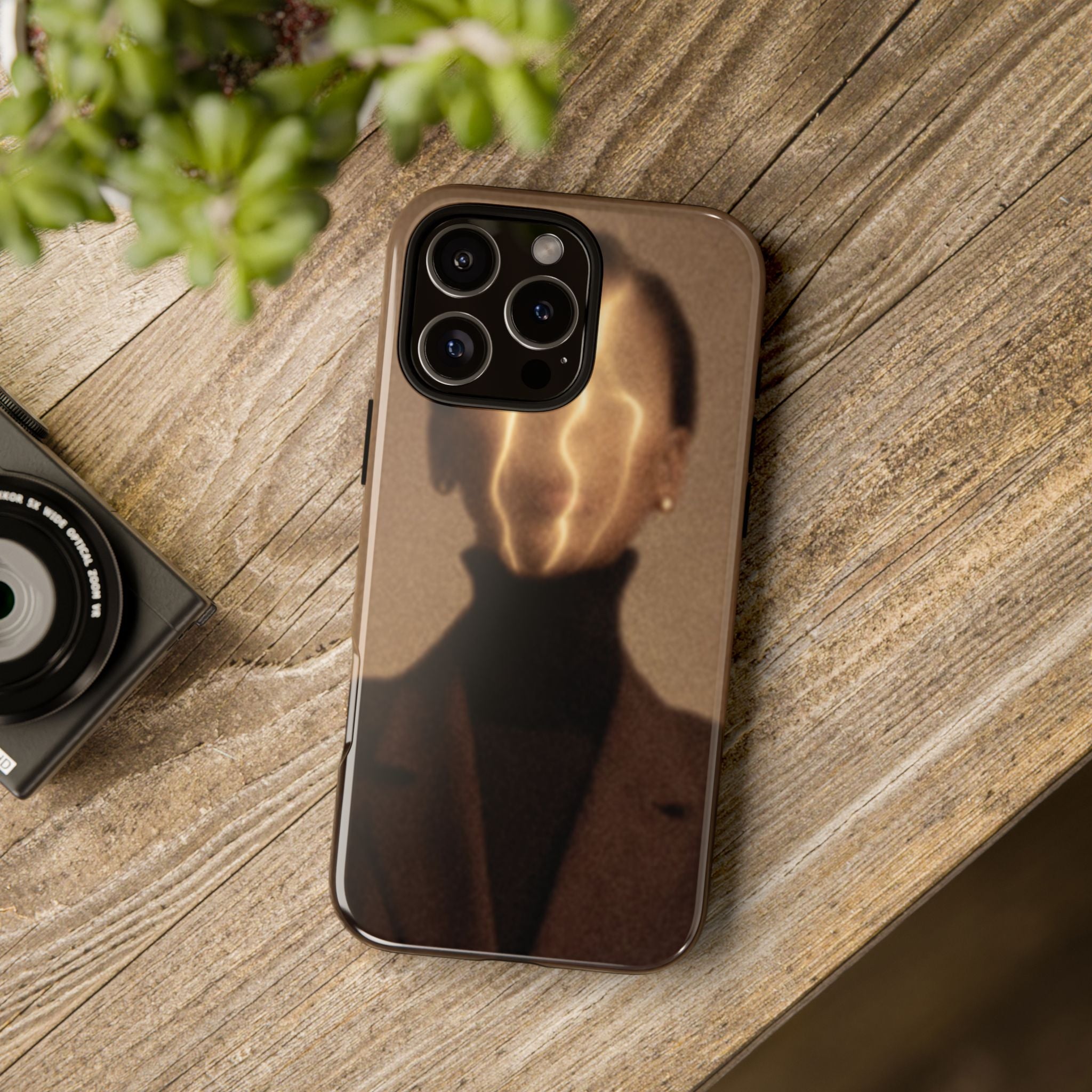 Stylish Phone Case with Artistic Design, Fashion Tech Accessory, Tough Cases