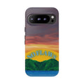 Sunset 'No Flaws' Tough Phone Case — Tropical Beach Protective Cover