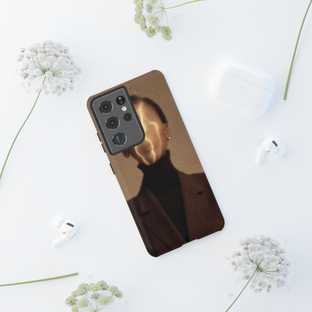 Stylish Phone Case with Artistic Design, Fashion Tech Accessory, Tough Cases