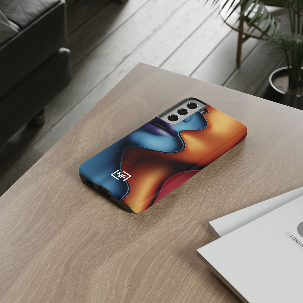 Duality in Motion — Tough Phone Case