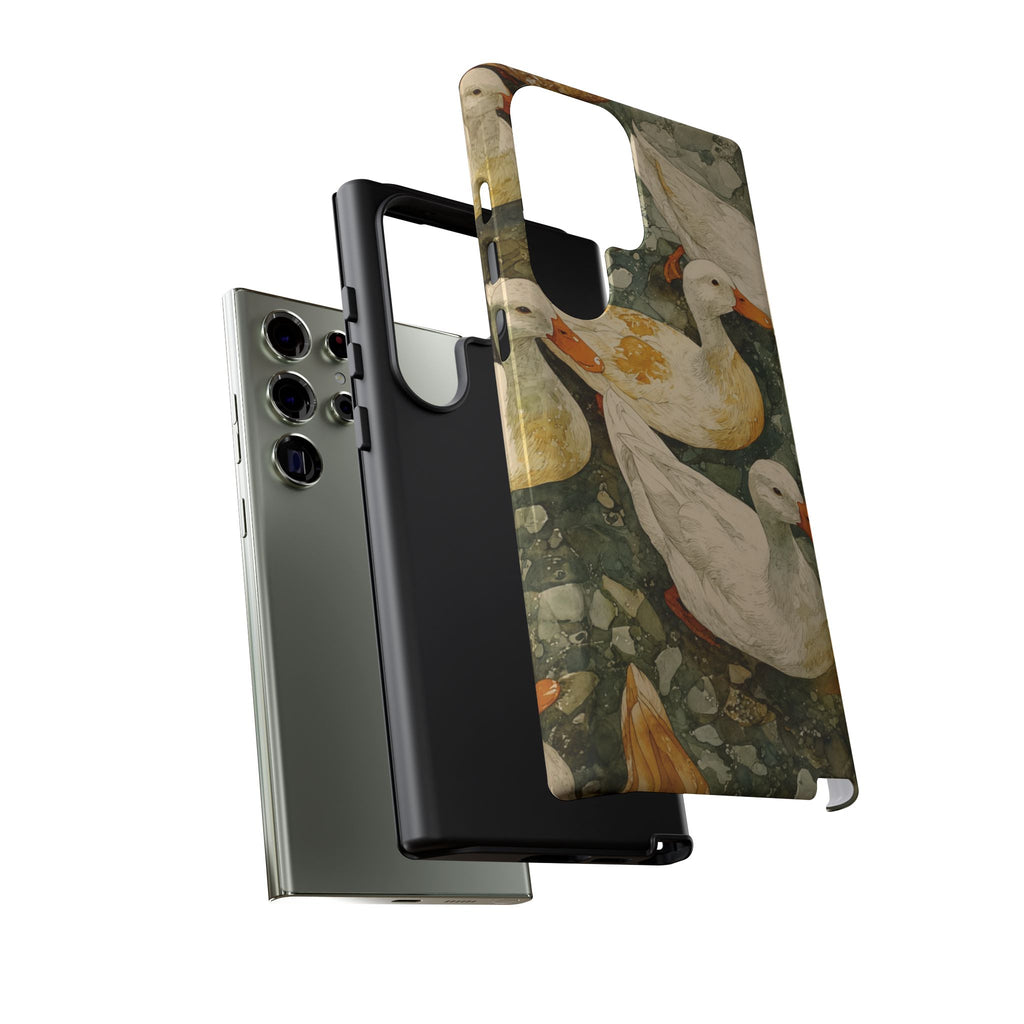 Duck-Themed Phone Case, Quirky Phone Cover, Nature Lover Gift