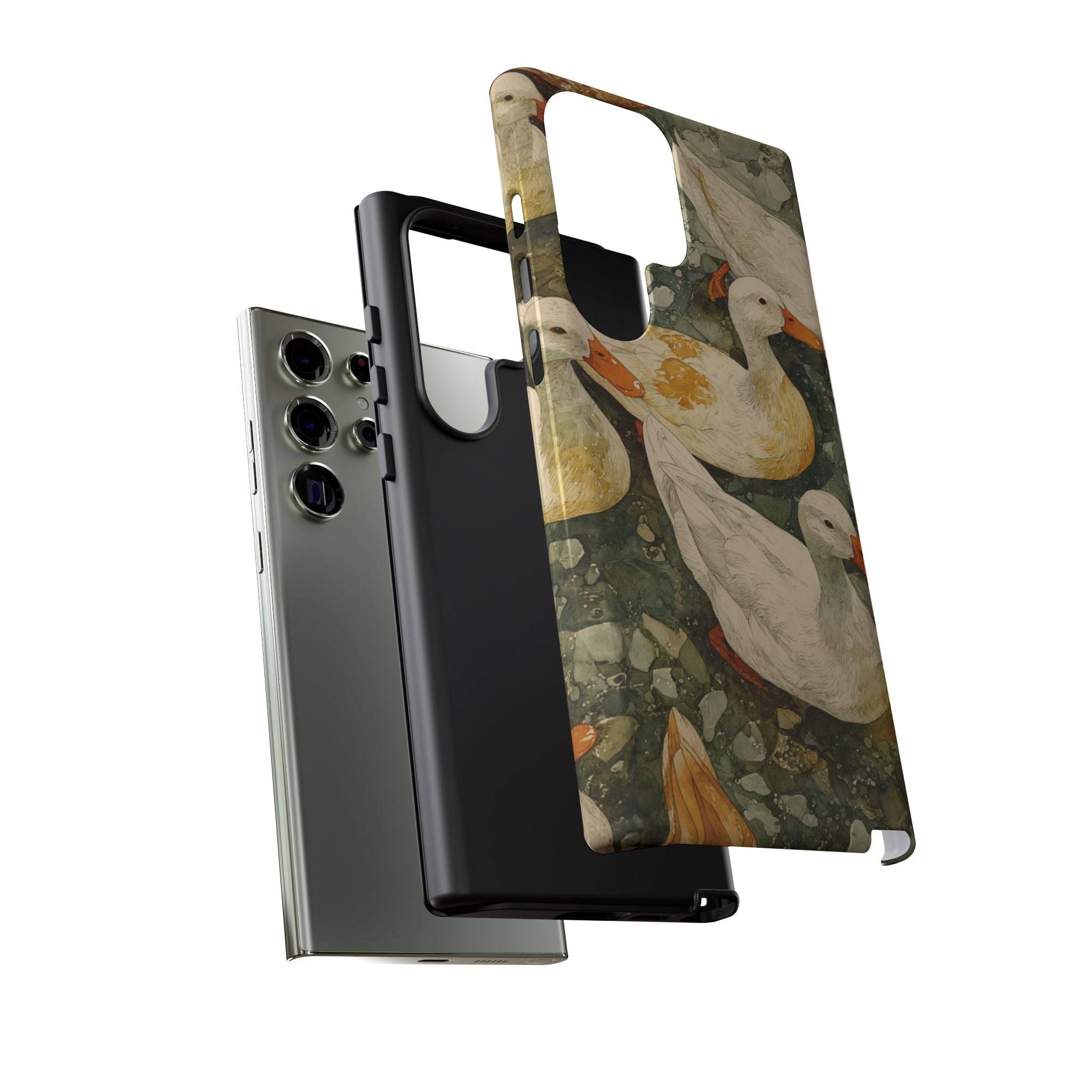 Duck-Themed Phone Case, Quirky Phone Cover, Nature Lover Gift